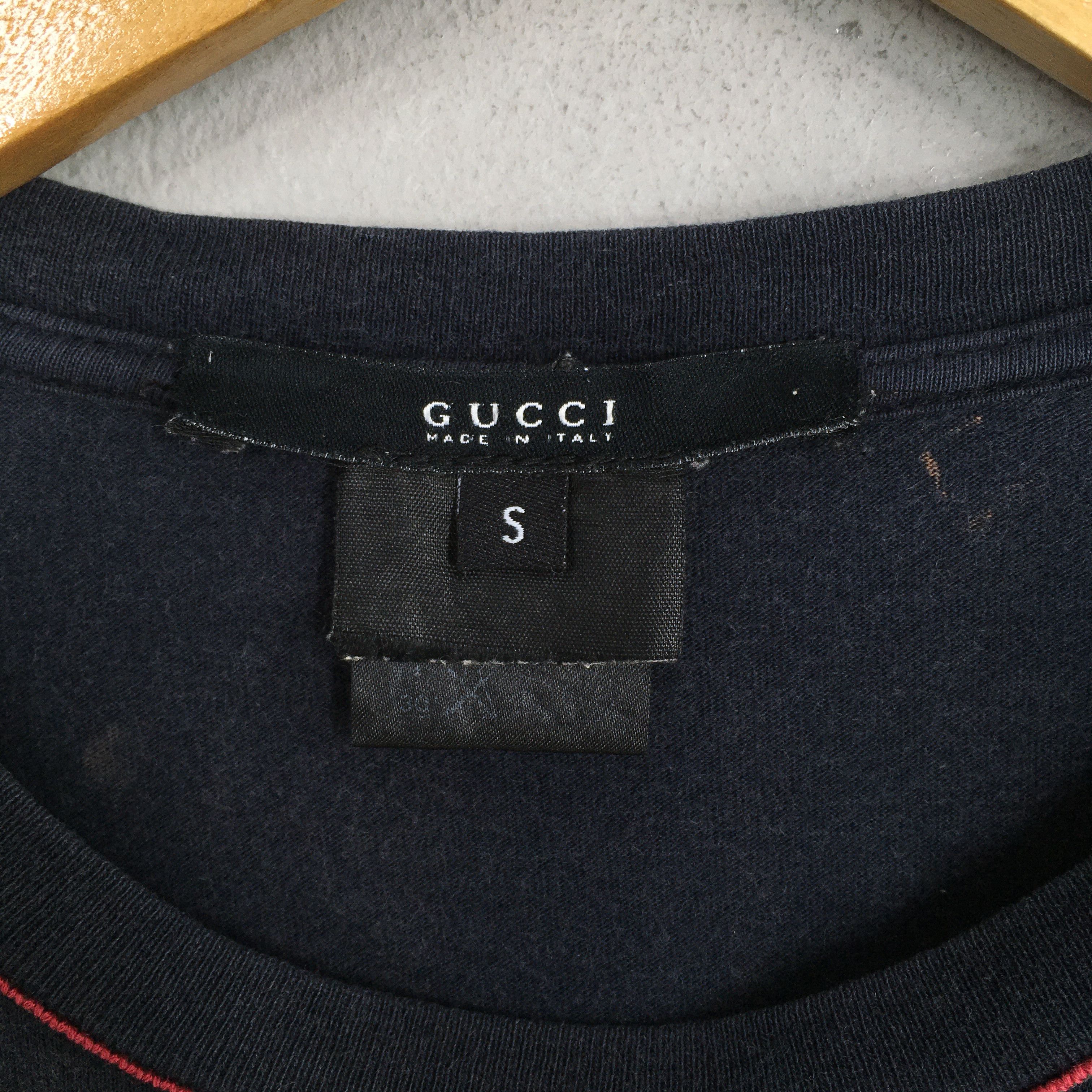 Gucci Vintage Gucci CC Italy Black T shirt Small Size US S / EU 44-46 / 1 - 3 Thumbnail