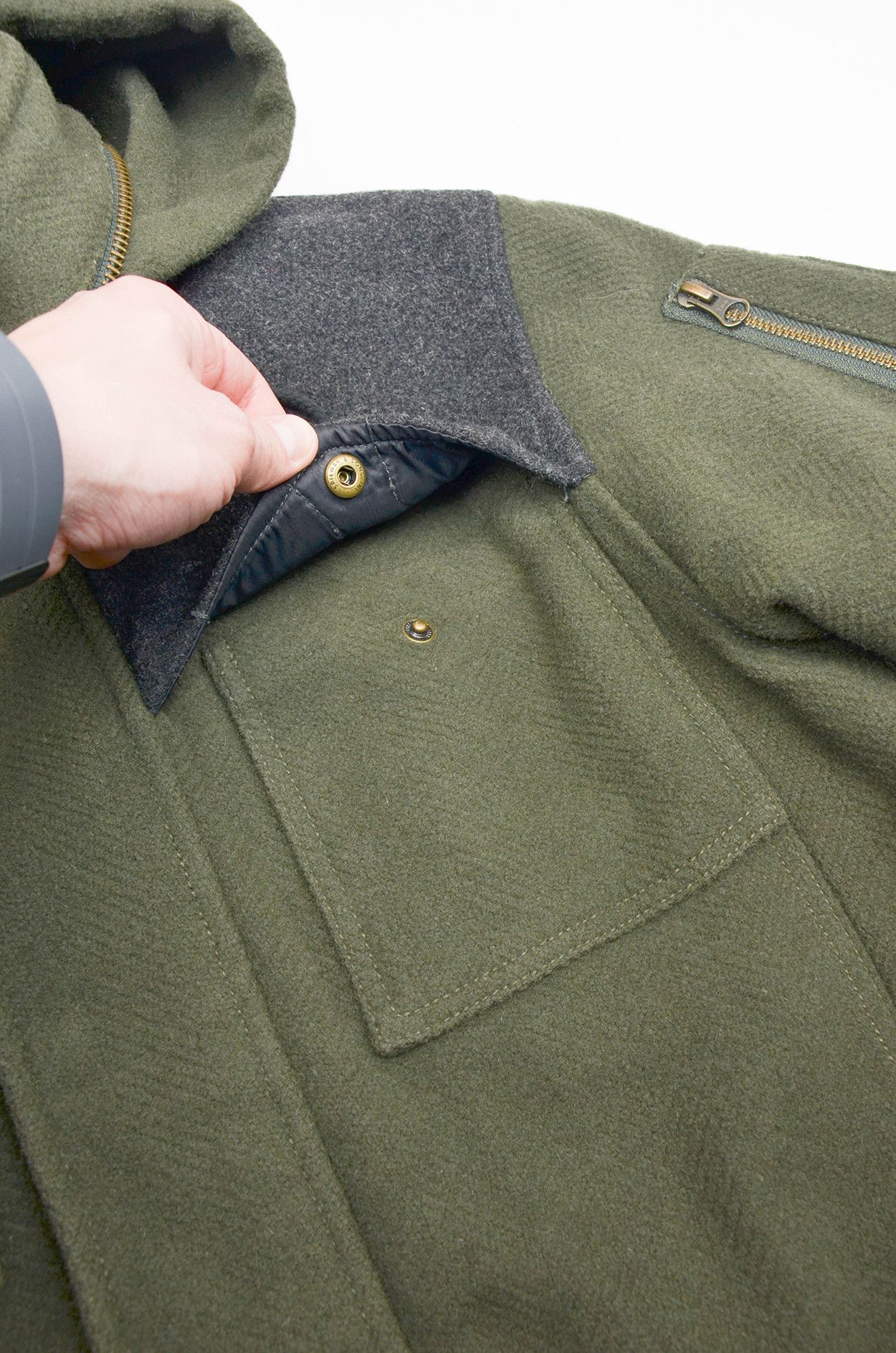 I. Spiewak And Sons I. Spiewak & Sons Wool Blend Parka – Hooded Jacket – Size L Size US L / EU 52-54 / 3 - 9 Thumbnail