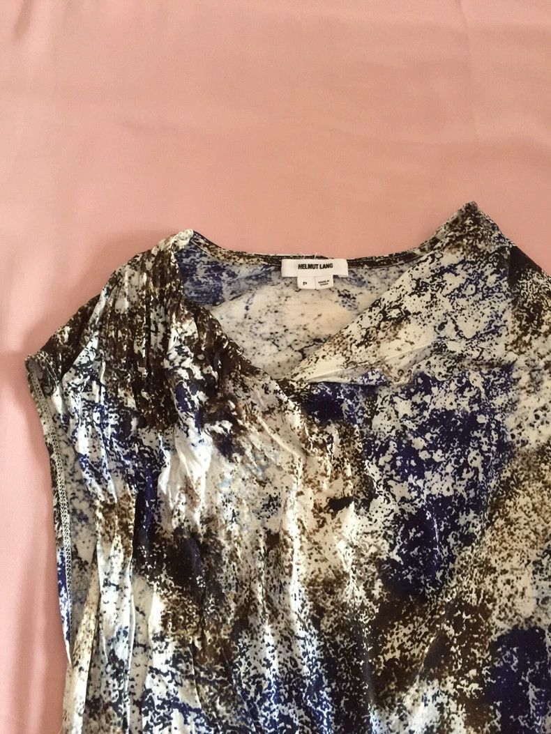 Helmut Lang HELMUT LANG sizeP Ink wash style soft dress Size S / US 4 / IT 40 - 4 Thumbnail