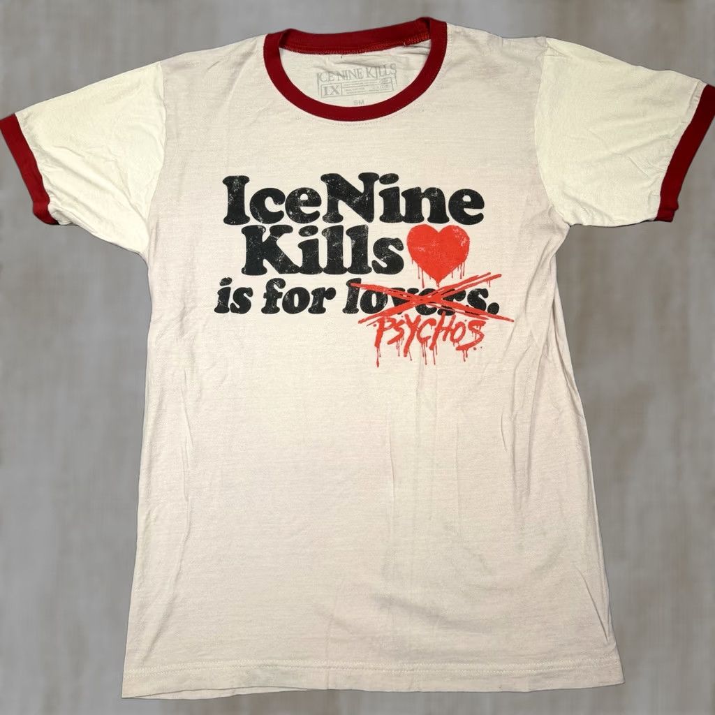 Vintage Ice Nine Kills Shirt Small For Psychos Heavy Metal Horror Band Ringer Men’s Size US S / EU 44-46 / 1 - 1 Thumbnail