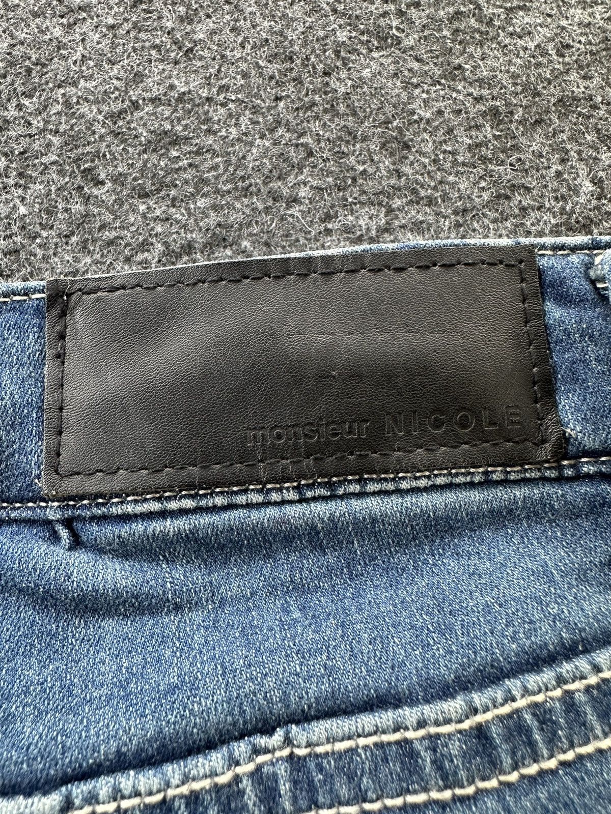 Beauty Beast × If Six Was Nine × Nicole Club Nicole Monsieur by ISKO Slim Denim Size 34 D90 Size US 34 / EU 50 - 10 Thumbnail