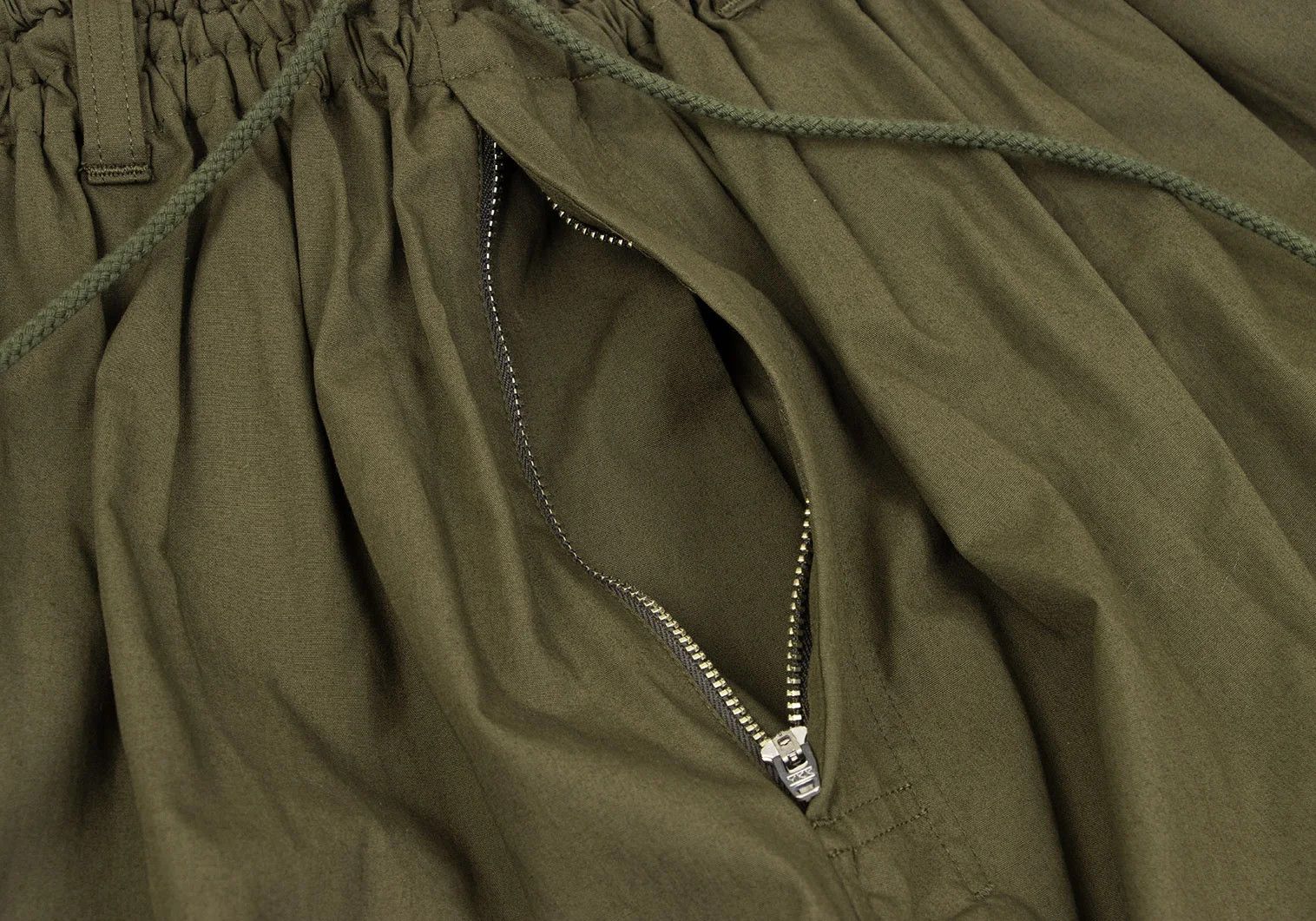Yohji Yamamoto Cotton Saluel Pants in Khaki Size US 34 / EU 50 - 4 Thumbnail