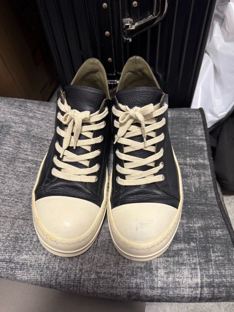 Other Rick Owens Main Line Low Top Leather Top Big Converse shoe Size US 9 / EU 42 - 2 Thumbnail