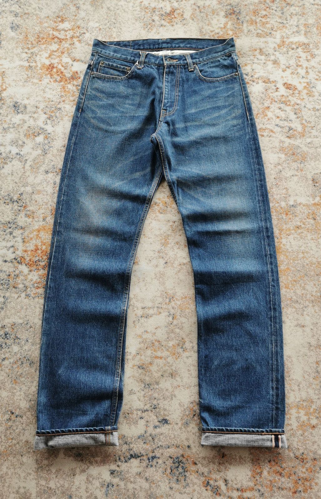 Japanese Brand × Jean × Self Edge Paper Chest Selvedge Japan Jeans Size US 31 - 5 Thumbnail