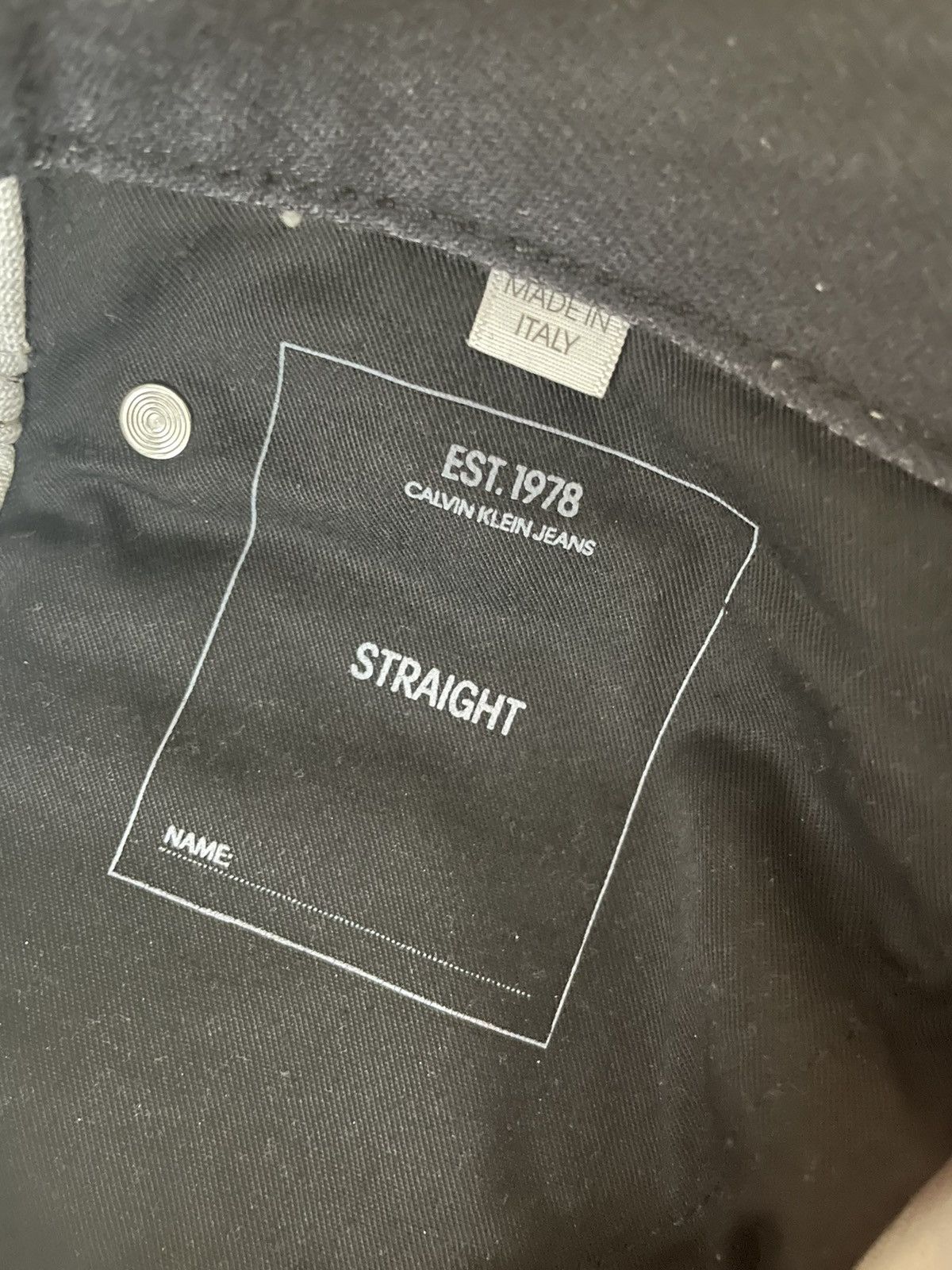 Calvin Klein Calvin Klein Est. 1978 denim by Raf Simons Size US 34 / EU 50 - 4 Thumbnail