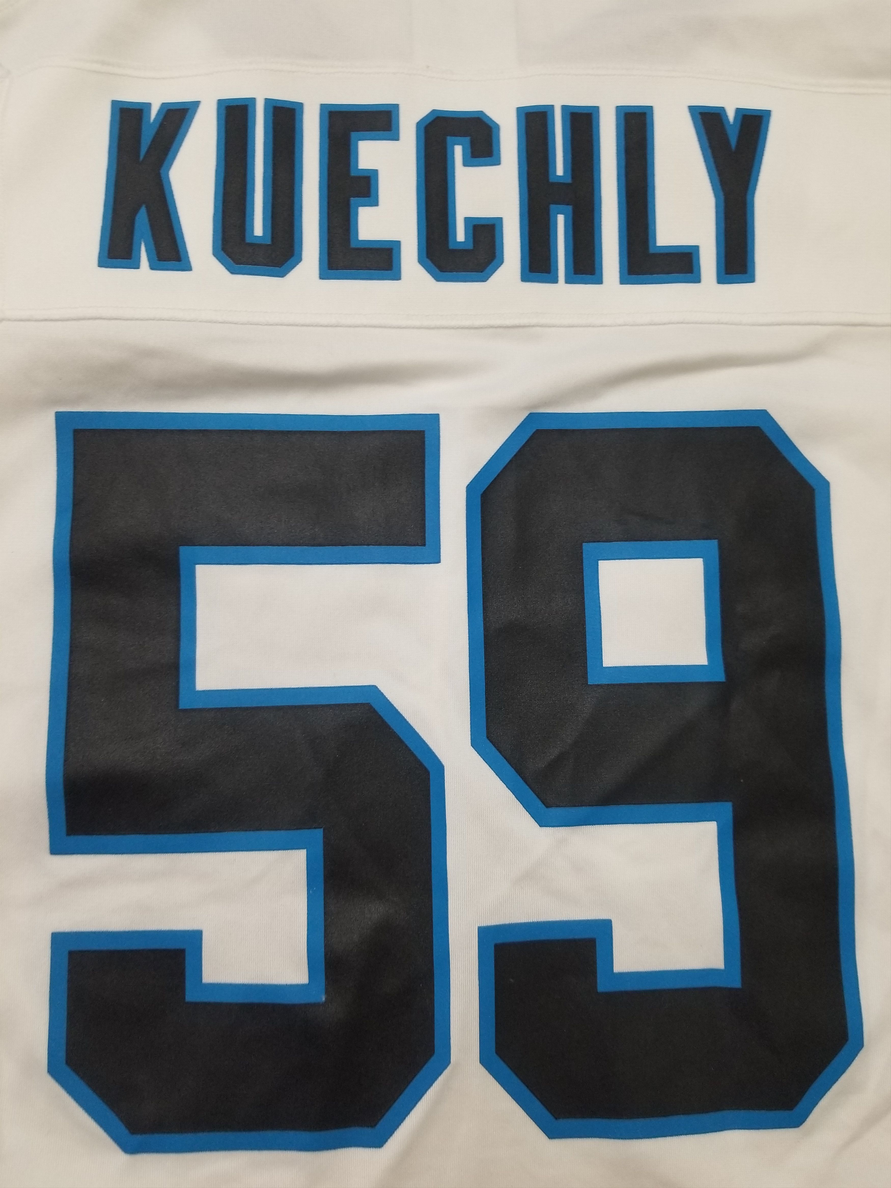 Nike Luke Keuchly #59 Carolina Panthers Nike OnField NFL Jersey Size US XXL / EU 58 / 5 - 7 Thumbnail