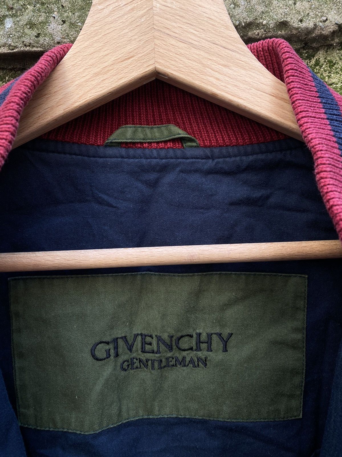 Givenchy × Vintage Vintage 80s Givenchy Gentleman Bomber Size US XXL / EU 58 / 5 - 4 Thumbnail