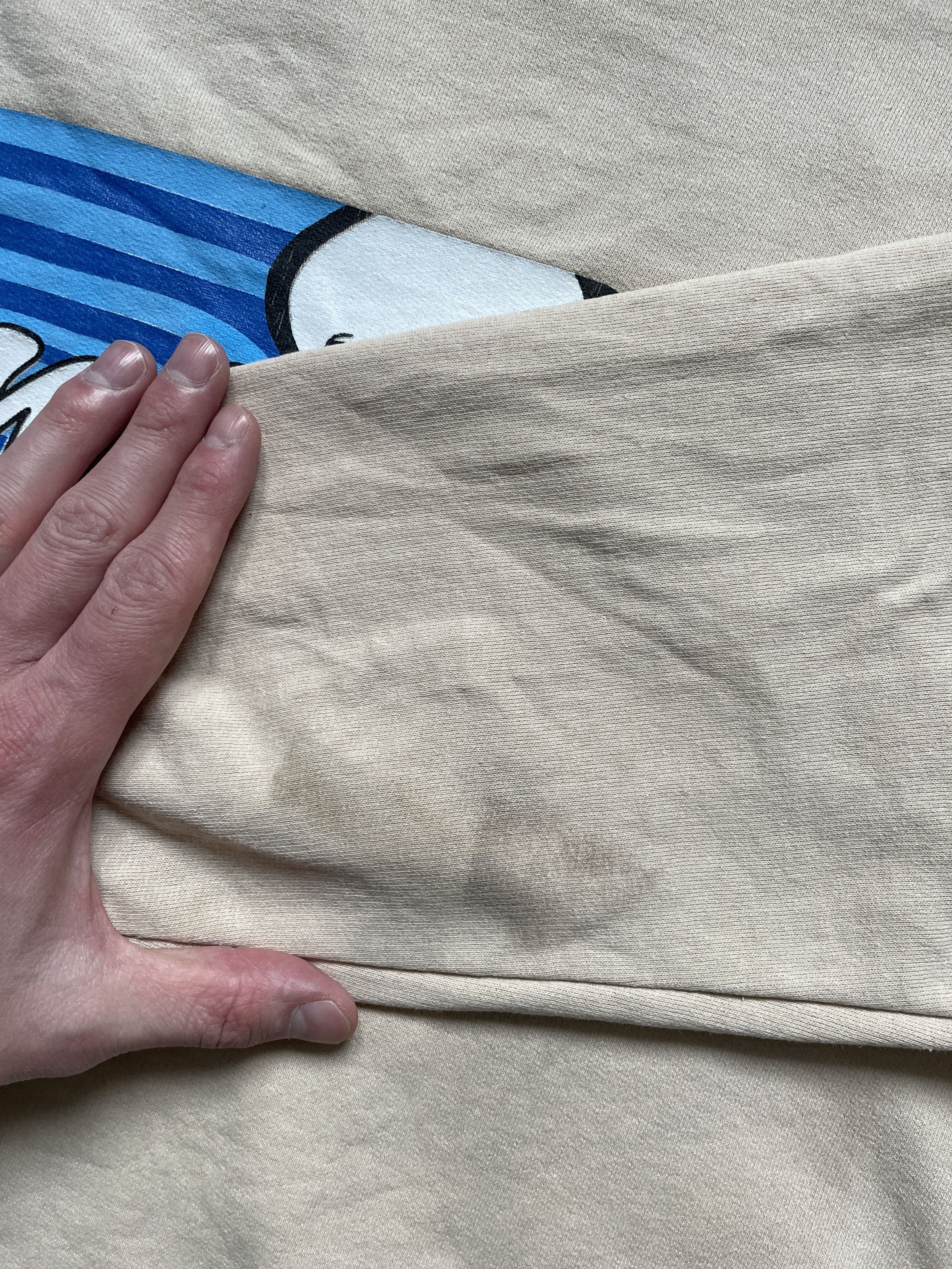Blind Skateboards VINTAGE BLIND BEIGE BOXY SKATEGANG CREWNECK Size US XL / EU 56 / 4 - 4 Thumbnail