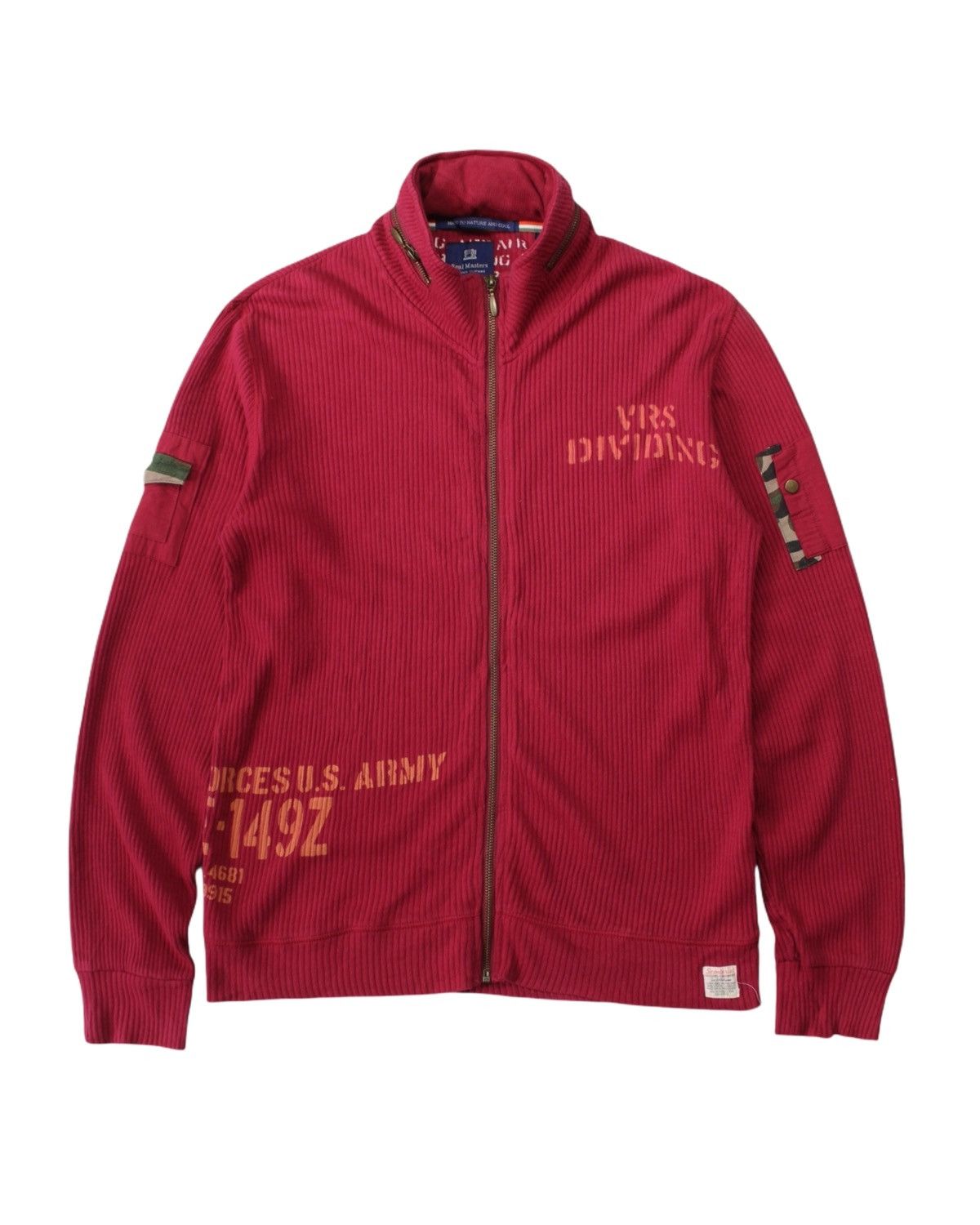 Hysteric Glamour REAL MASTERS CO MADE TO NATURE & COOL MILITARY KNIT JACKET Size US L / EU 52-54 / 3 - 1 Thumbnail