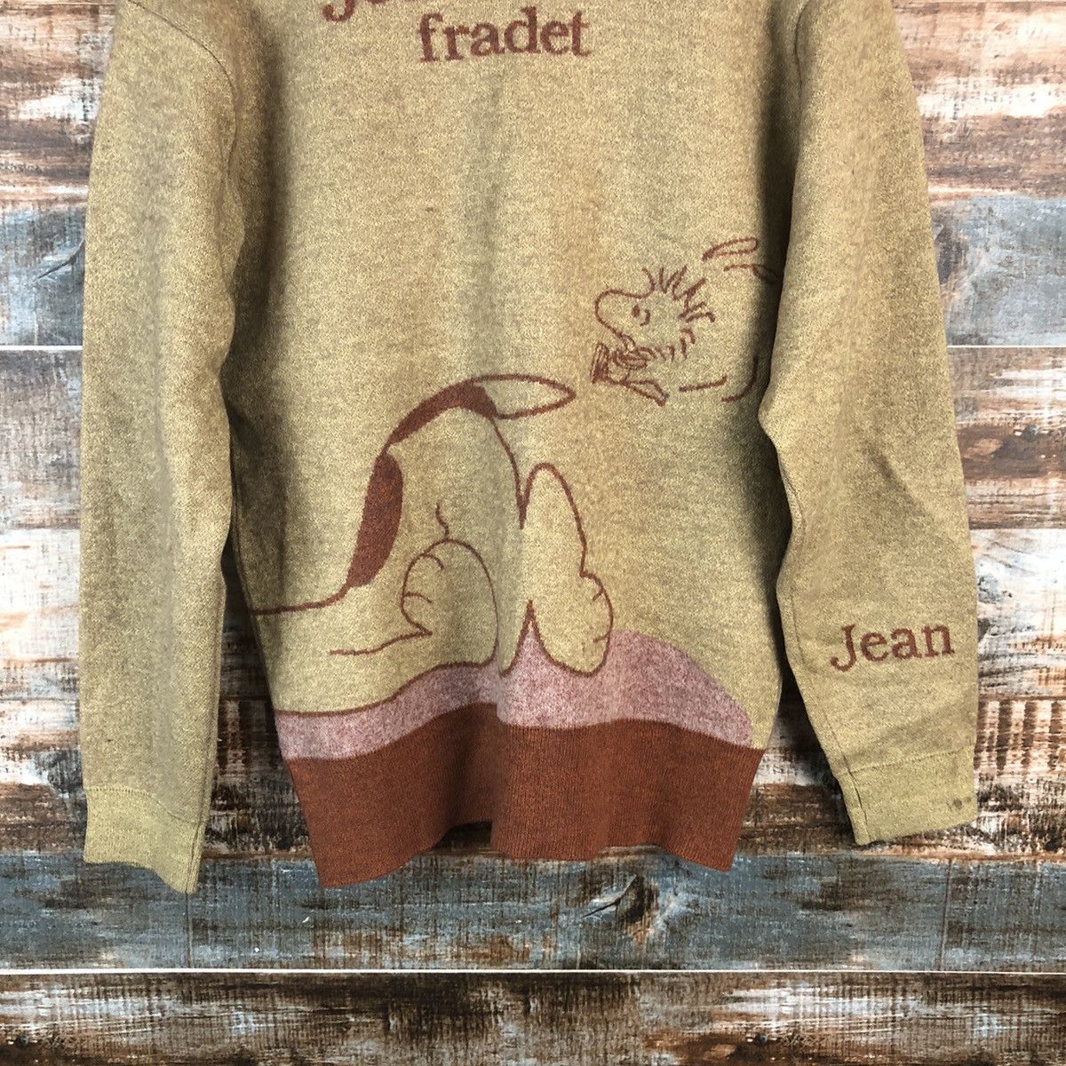 Japanese Brand DL Jean Louis Fradet Beige Cardigan Knitwear #C745 Size US M / EU 48-50 / 2 - 15 Thumbnail