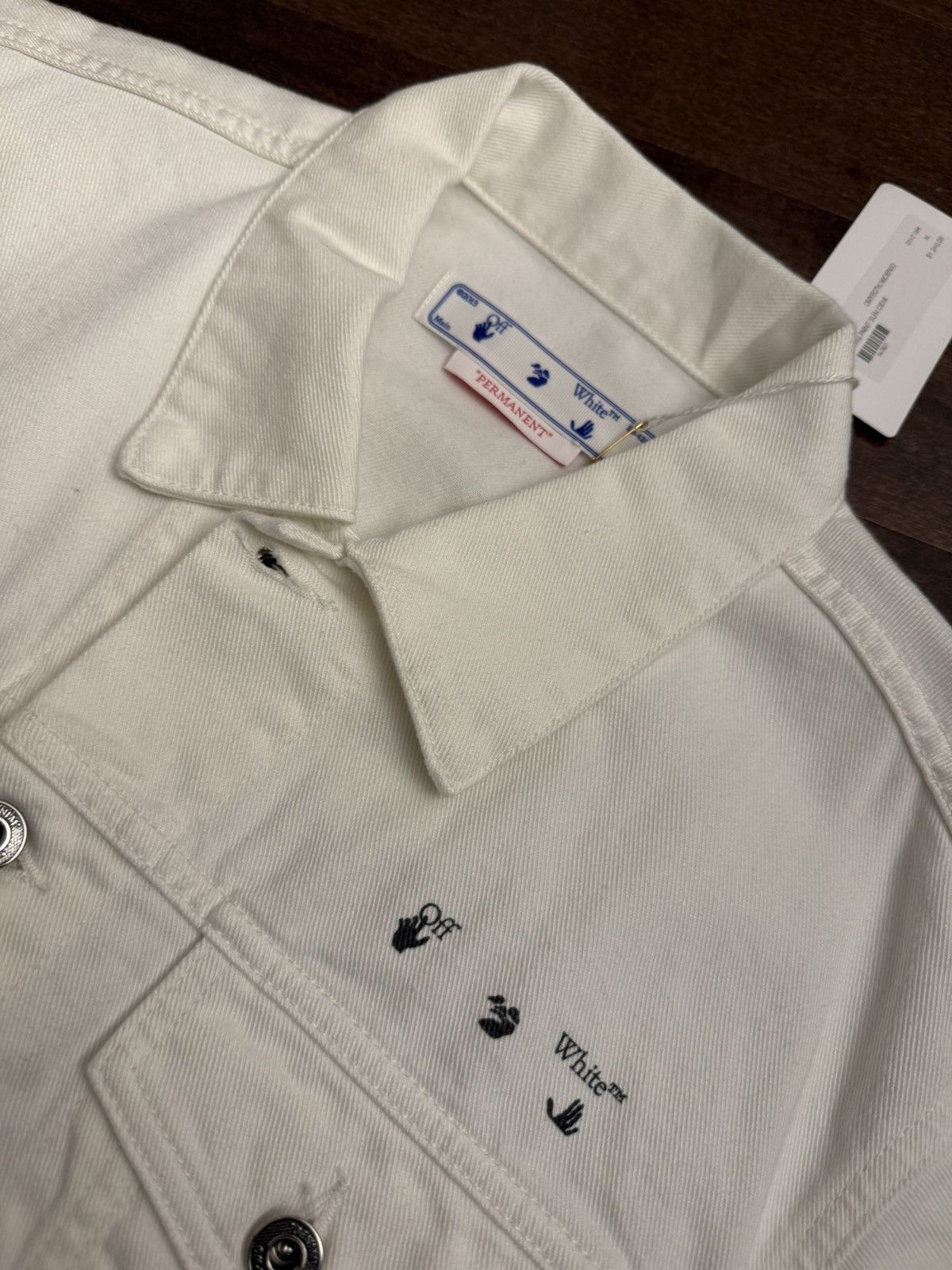 Off-White Off White Denim Jacket Size US S / EU 44-46 / 1 - 5 Thumbnail