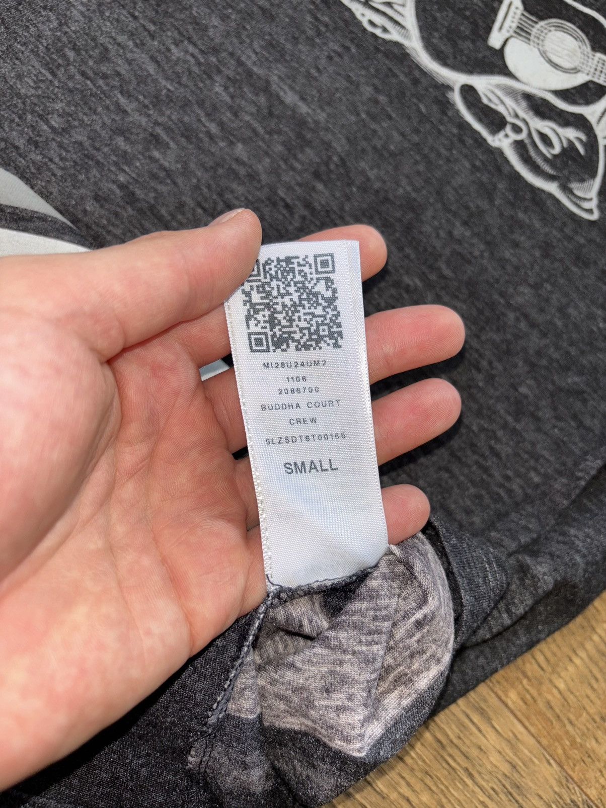 Band Tees × True Religion True Religion Buddha T Shirt Sz S Gray Size US S / EU 44-46 / 1 - 5 Thumbnail