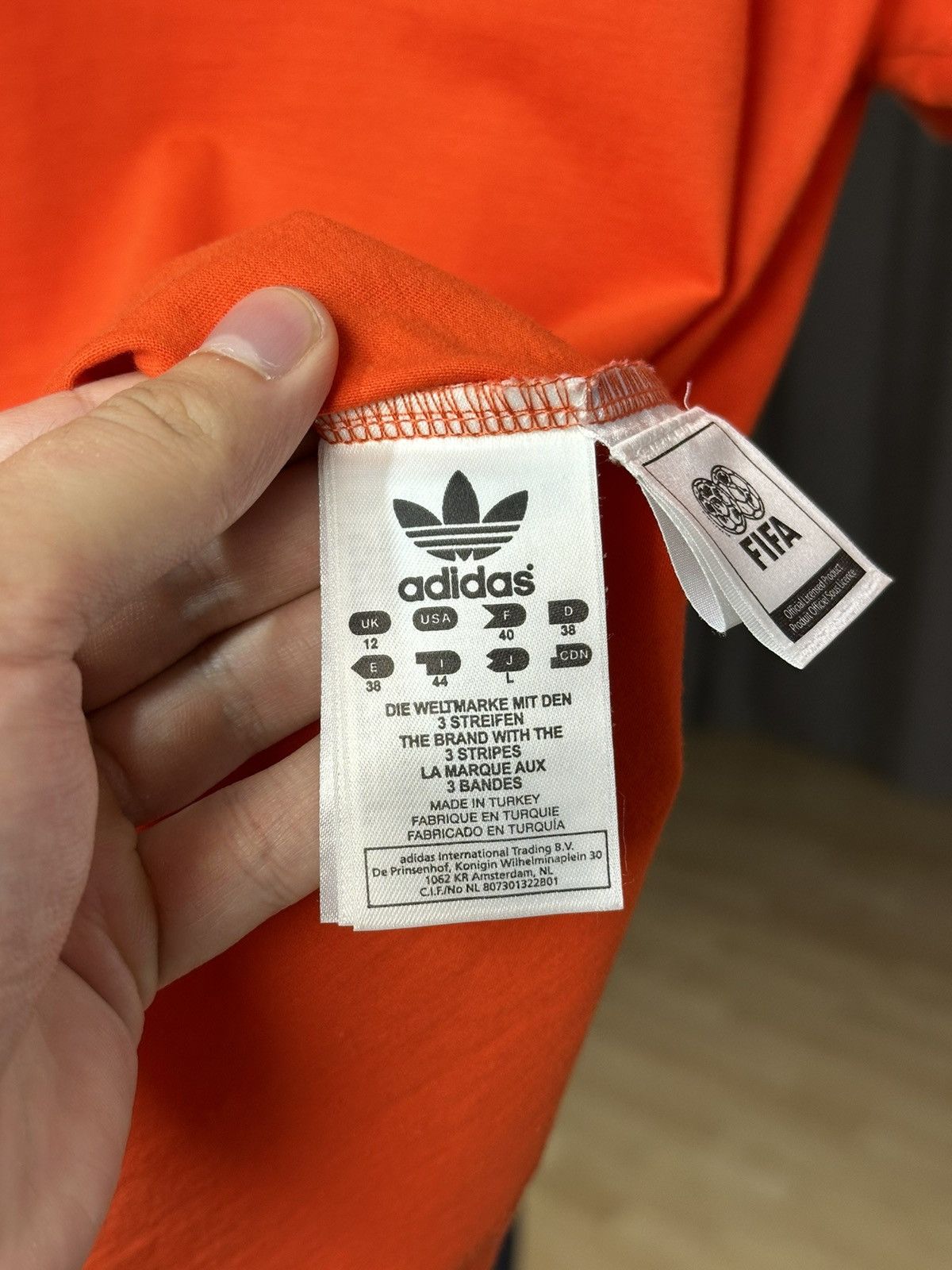 Vintage Vintage Adidas Netherlands 1982/83 Jersey Blokecore Rare Y2K Size US L / EU 52-54 / 3 - 6 Thumbnail