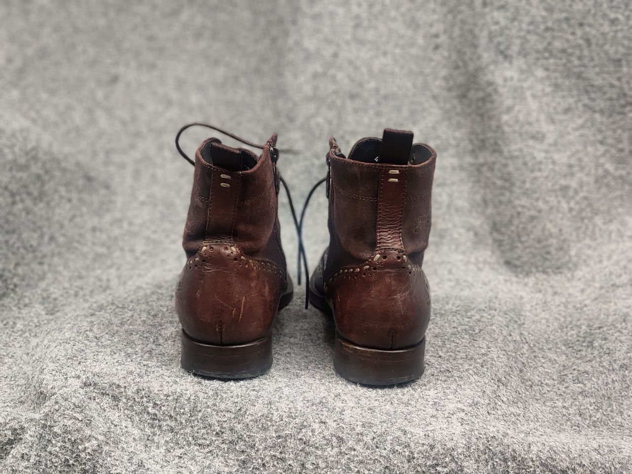 La Martina La Martina Polo brogue shoes Oxford Vintage combat Boots Size US 9 / EU 42 - 8 Thumbnail
