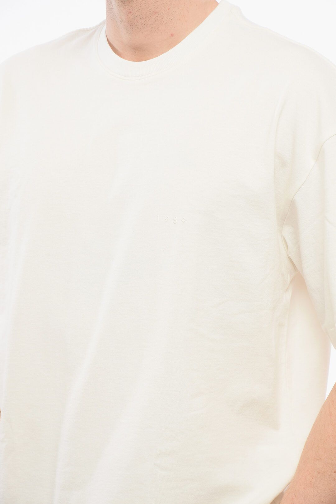 1989 STUDIO og1mm0725 Crewneck T-Shirt in White Size US XS / EU 42 / 0 - 3 Thumbnail