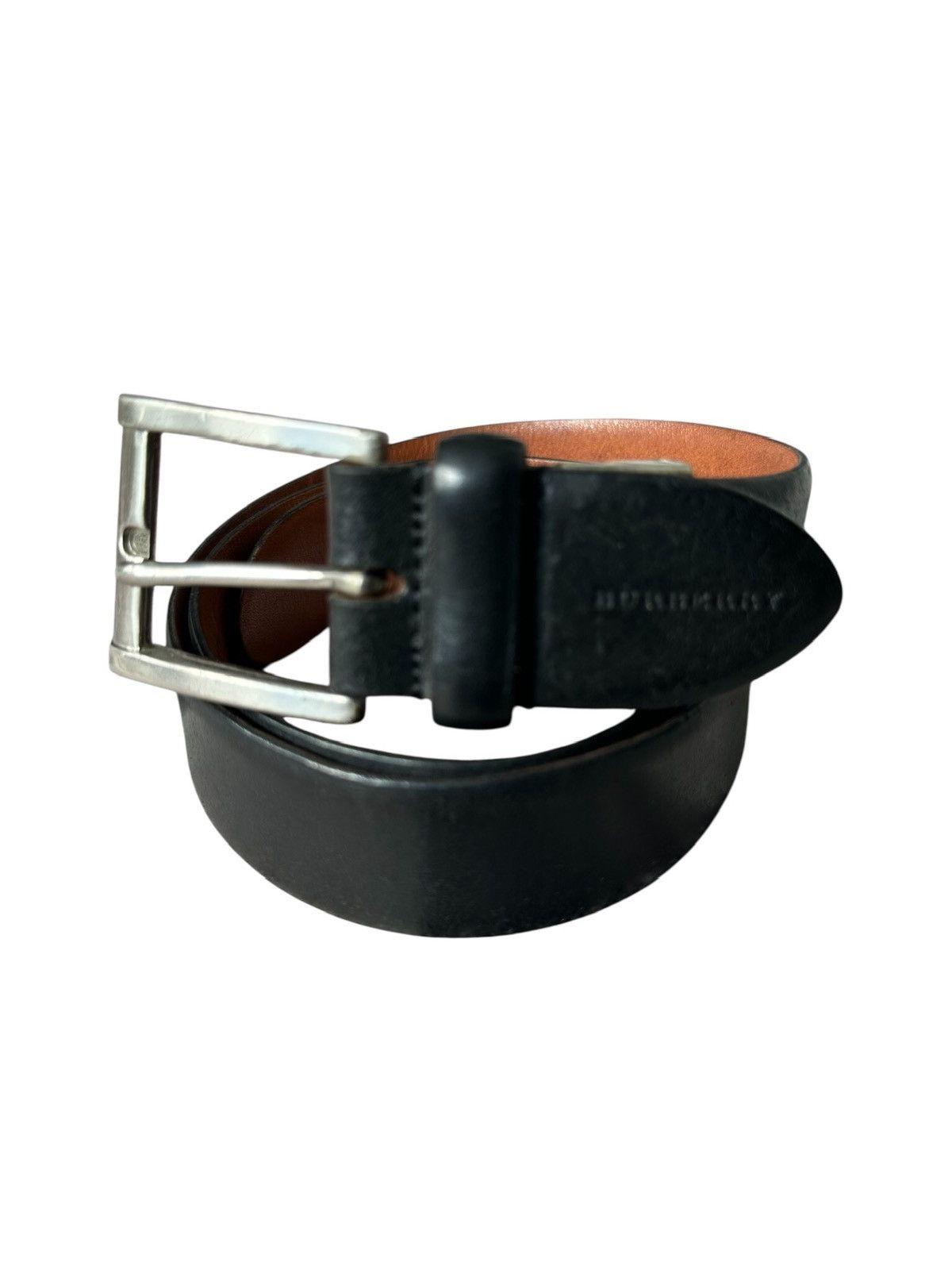 Burberry 2000's Burberry fully leather belt Size ONE SIZE - 1 Thumbnail