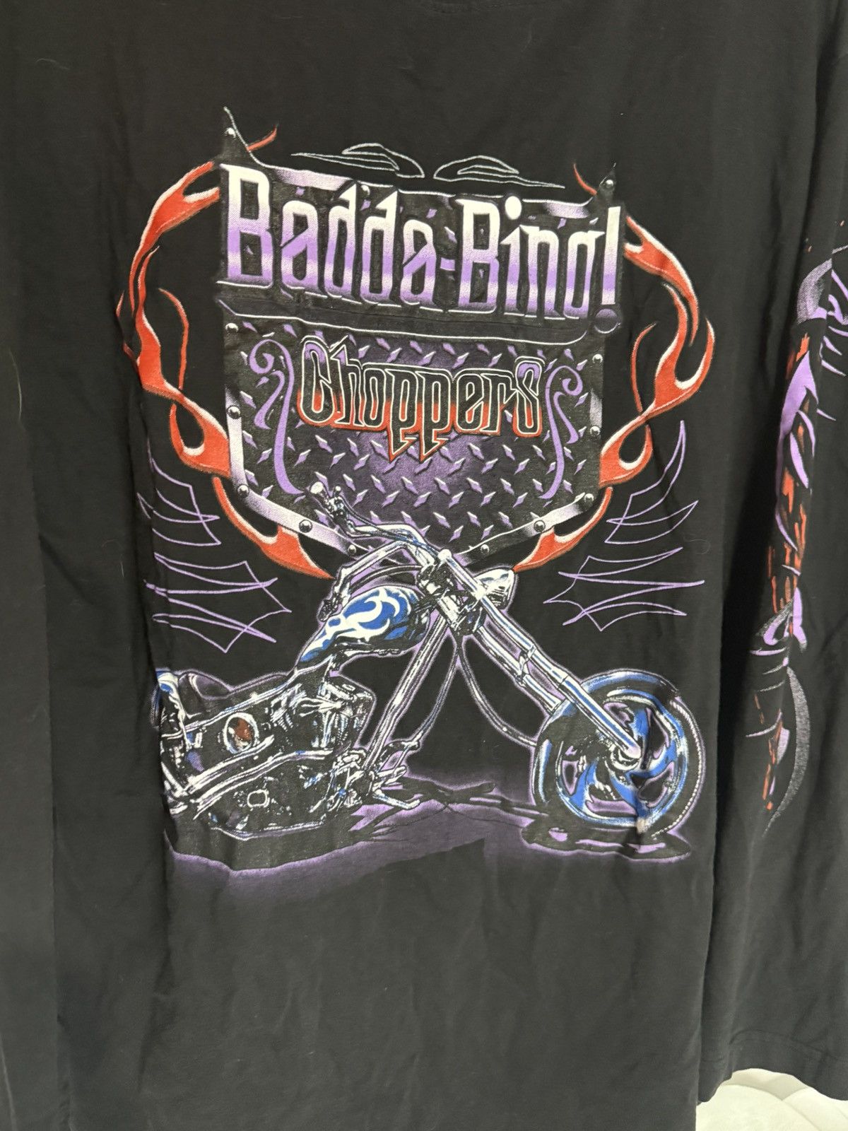 Harley Davidson *RARE* 2000 Badda Bind Choppers L/S Crewneck Harley Davidson Size US L / EU 52-54 / 3 - 2 Thumbnail