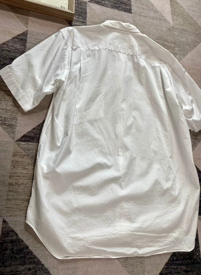 Comme des Garcons Comme Des Garcons Embroidered white shirt Size US L / EU 52-54 / 3 - 6 Thumbnail