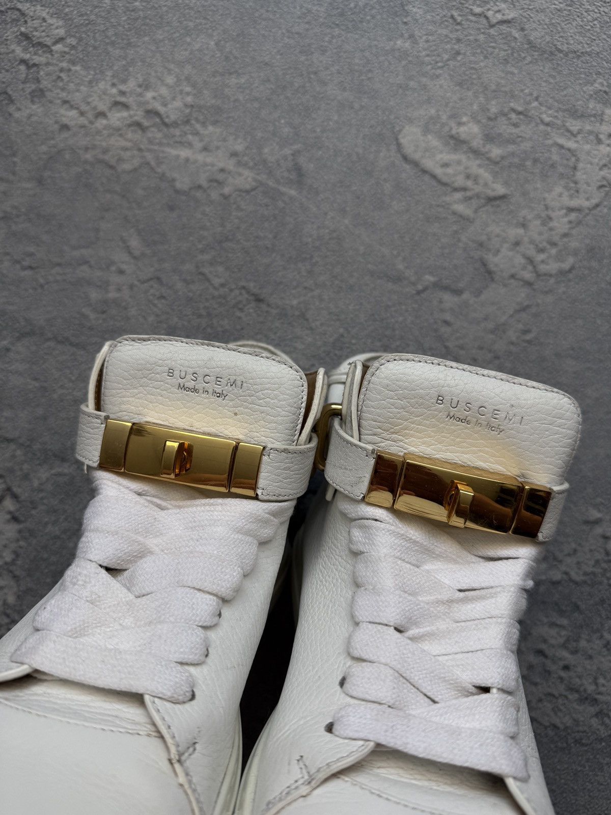 Buscemi Buscemi 100MM Suede High Top Luxury Shoes Sneakers Size US 8.5 / EU 41-42 - 5 Thumbnail