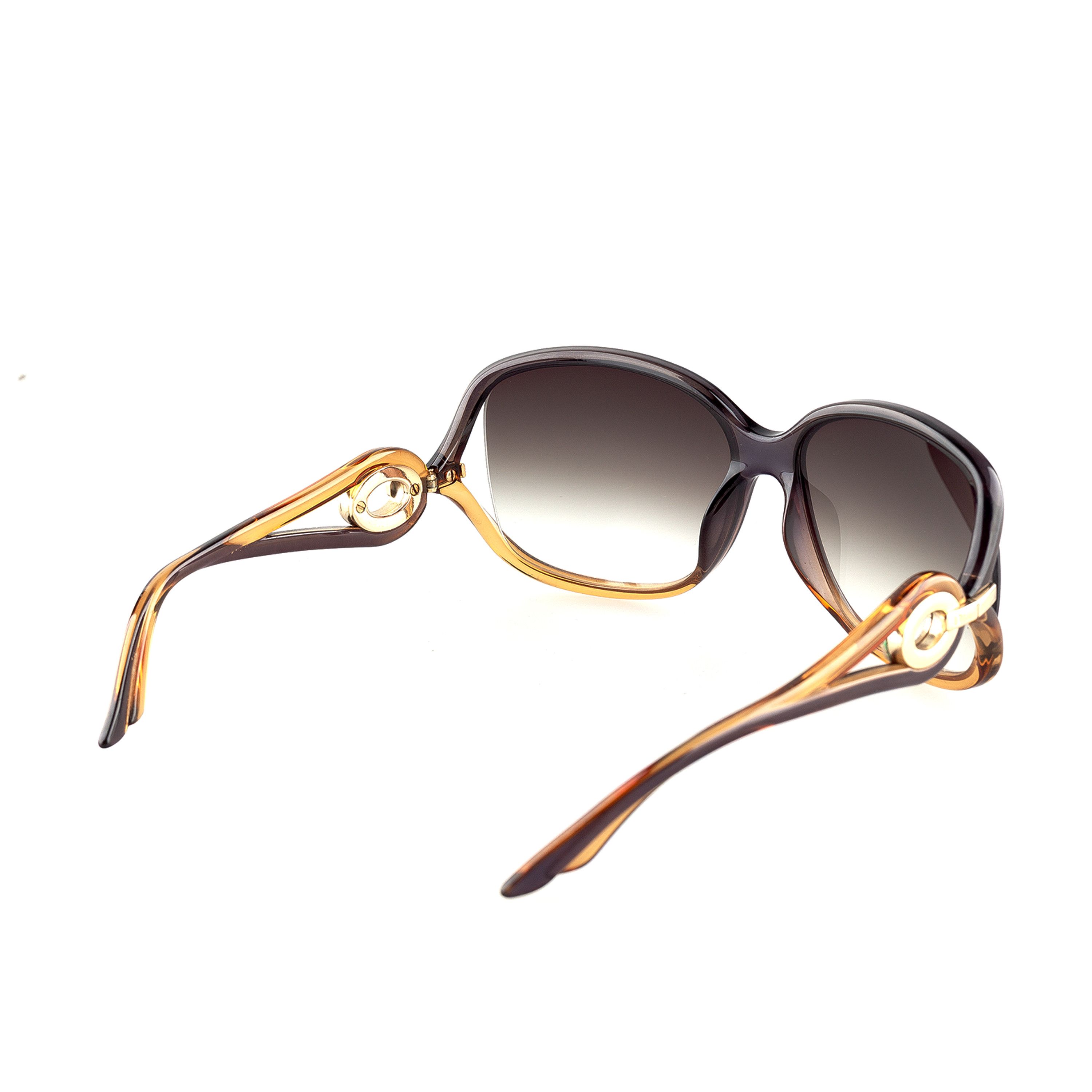Dior Christian Dior Volute 2 LNLO1B76OP Brown Vintage Sunglasses Size ONE SIZE - 3 Thumbnail