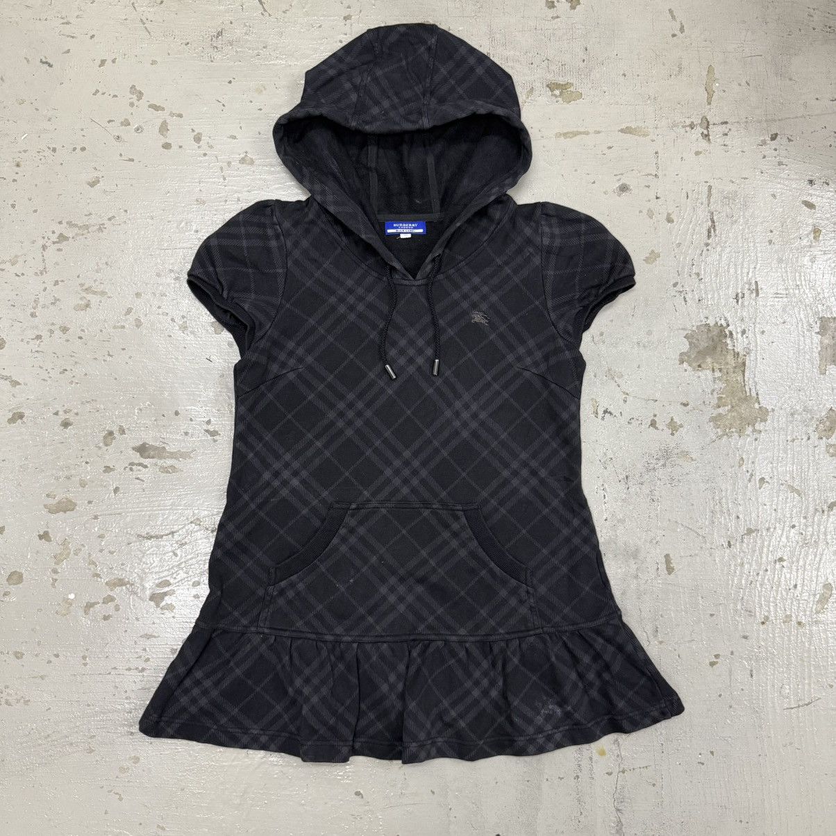 Burberry Burberry Blue Label Novacheck Hooded Dress Size S / US 4 / IT 40 - 1 Thumbnail