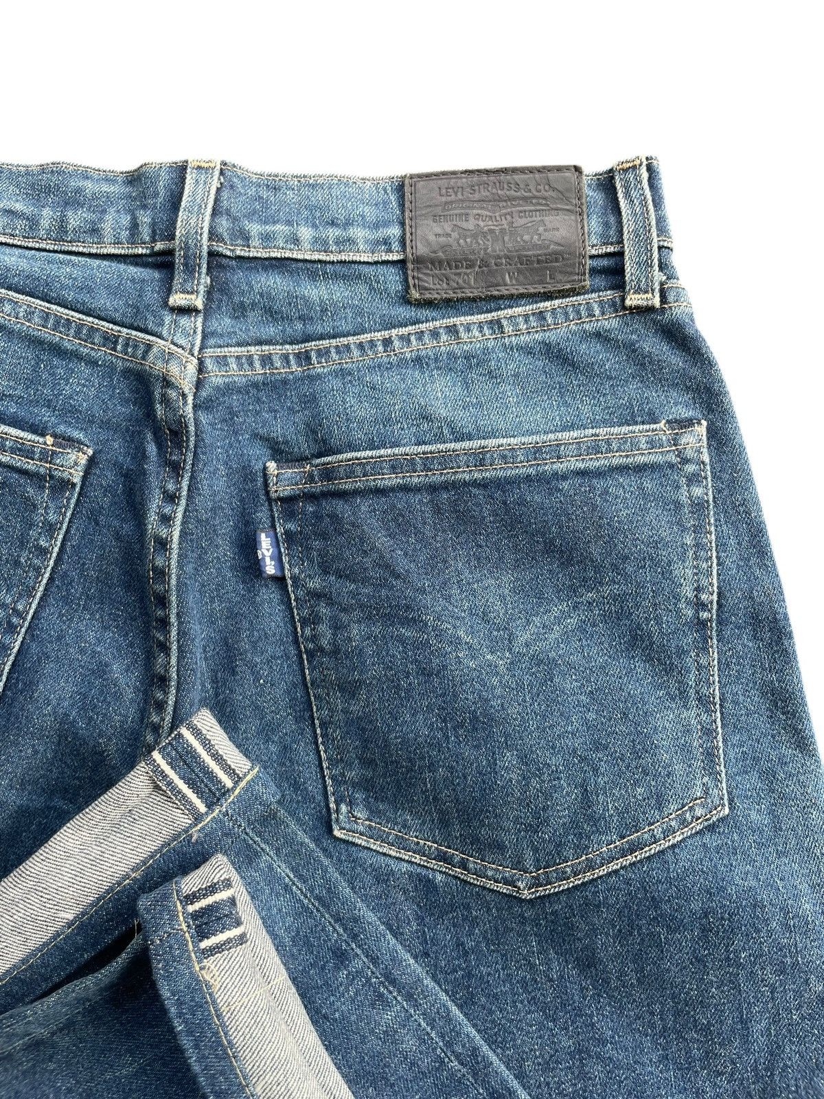 Levi's Made & Crafted Levis 701 E Selvedge Denim Size US 29 - 10 Thumbnail