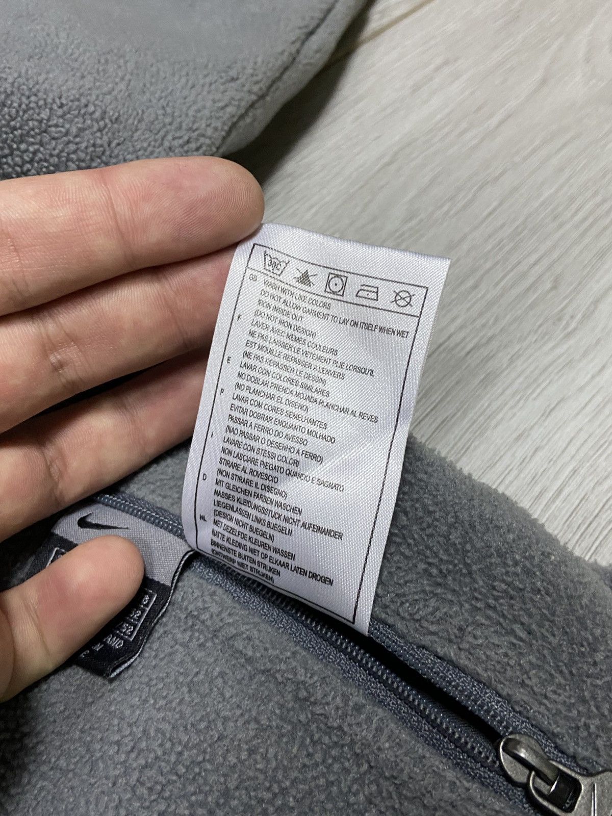 Nike Nike double side TN anorak 1/4 zip fleece centr logo jacket Size US M / EU 48-50 / 2 - 12 Thumbnail