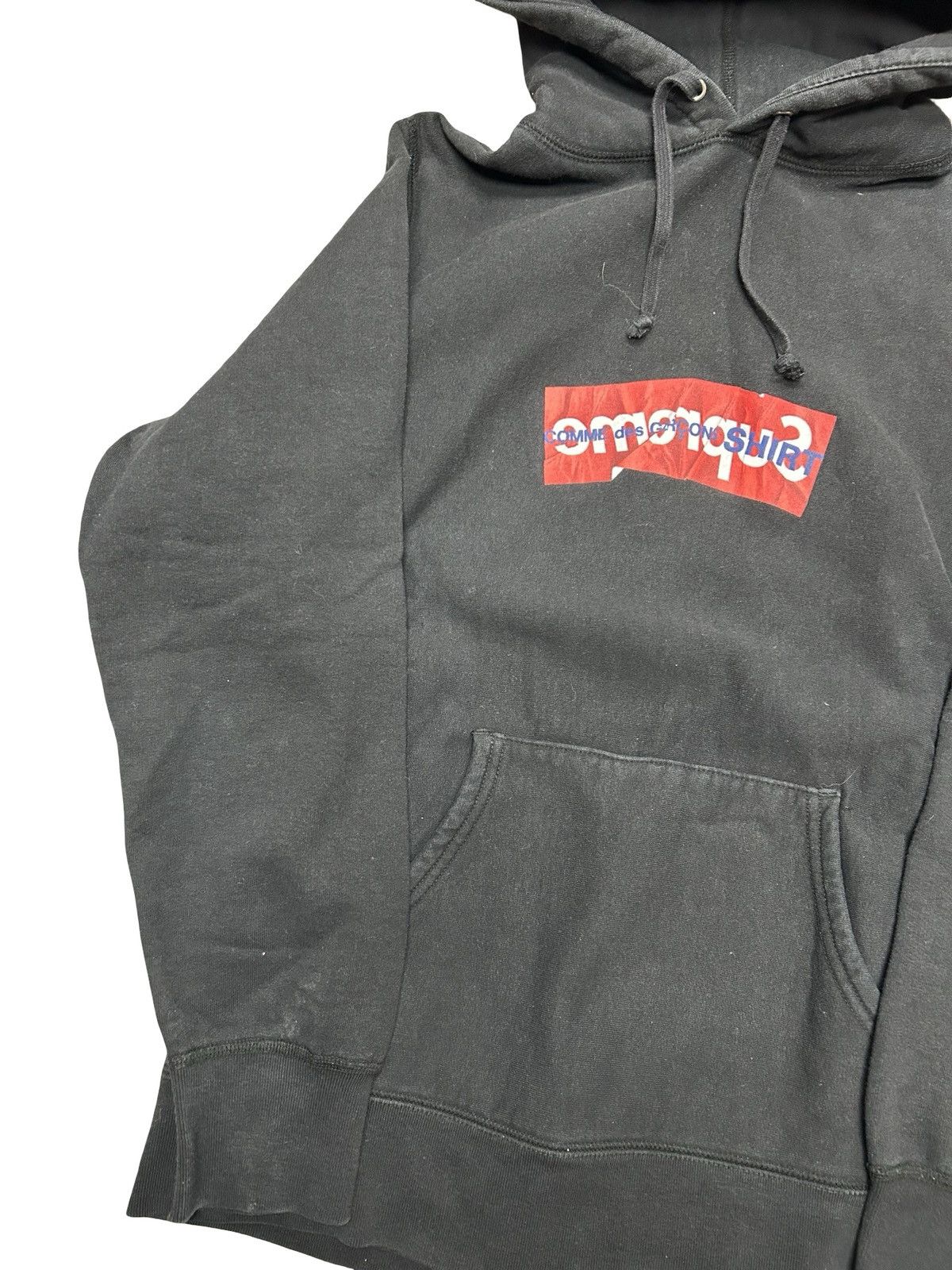 Comme des Garcons SHIRT × Supreme Supreme CDG Box Logo Hoodie - Size Medium Size US M / EU 48-50 / 2 - 2 Thumbnail