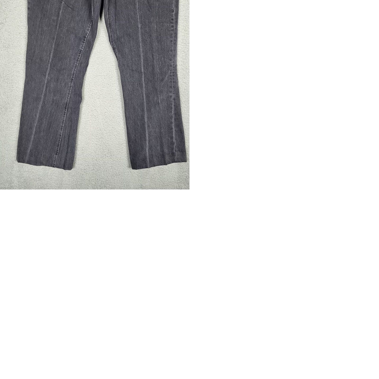 Rag & Bone Rag & Bone DYLAN Grey Kuro Cotton High Waist Crop Kick Flare Jeans Sz 31 NEW Woman Regular Denim Grey/Gray Cotton Jeans Size 24" / US 00 / IT 34 - 9 Thumbnail