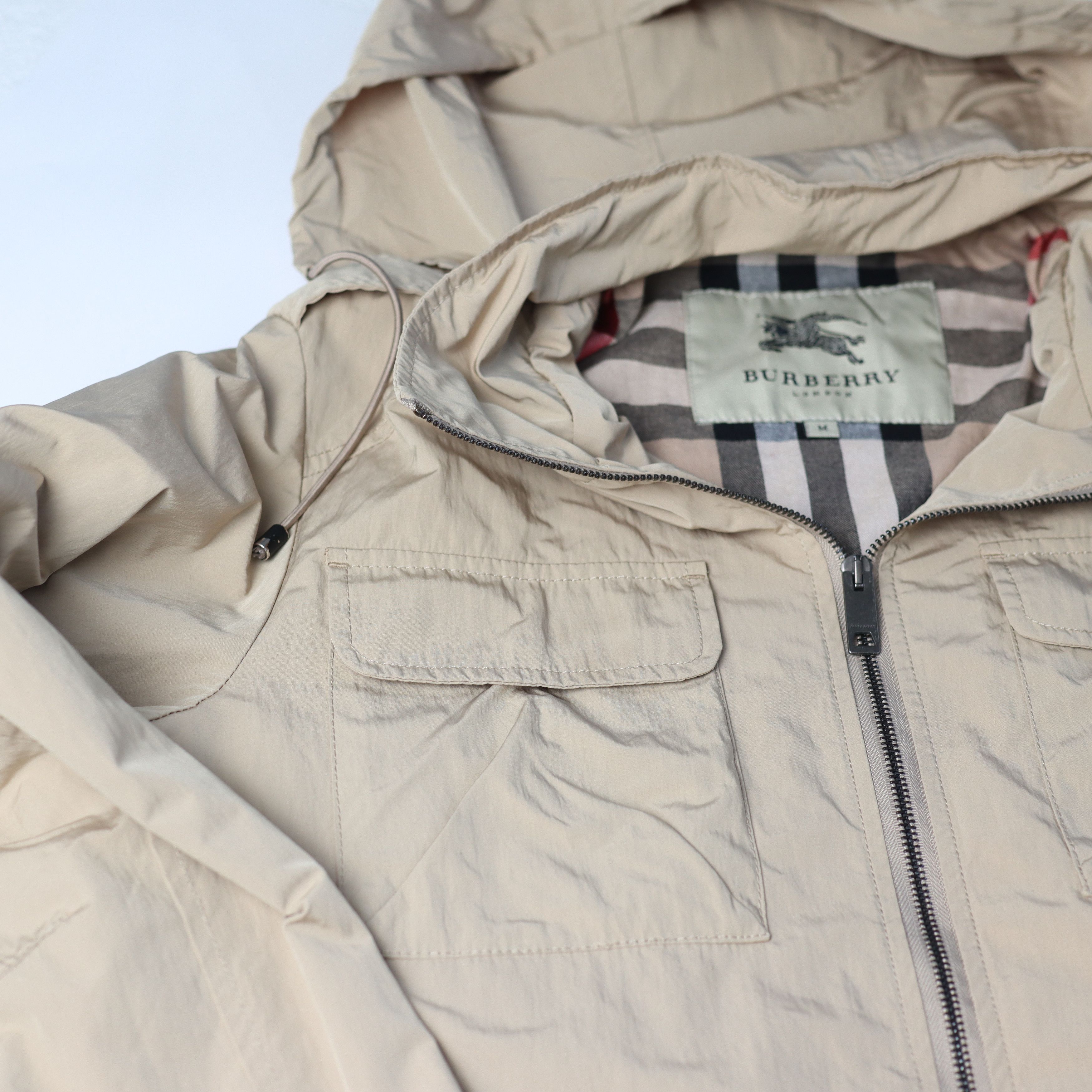 Burberry Vintage Burberry Nova Check Hooded Jacket Size US M / EU 48-50 / 2 - 6 Thumbnail