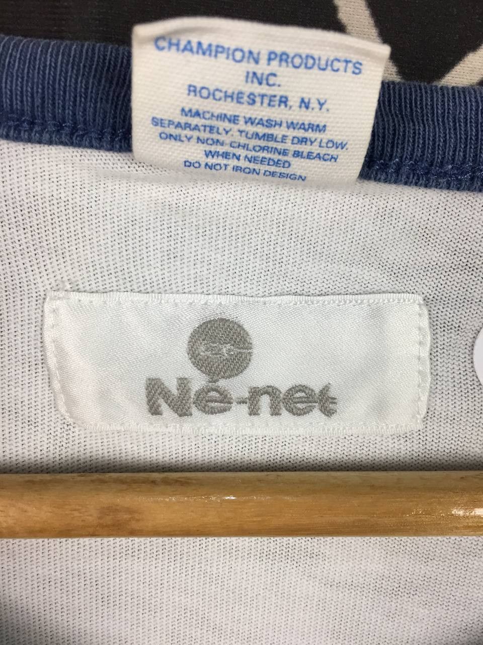 Ne-Net Vtg Champion x Ne-Net Issey Miyake Nya Cat Raglan Tee Size US M / EU 48-50 / 2 - 11 Thumbnail