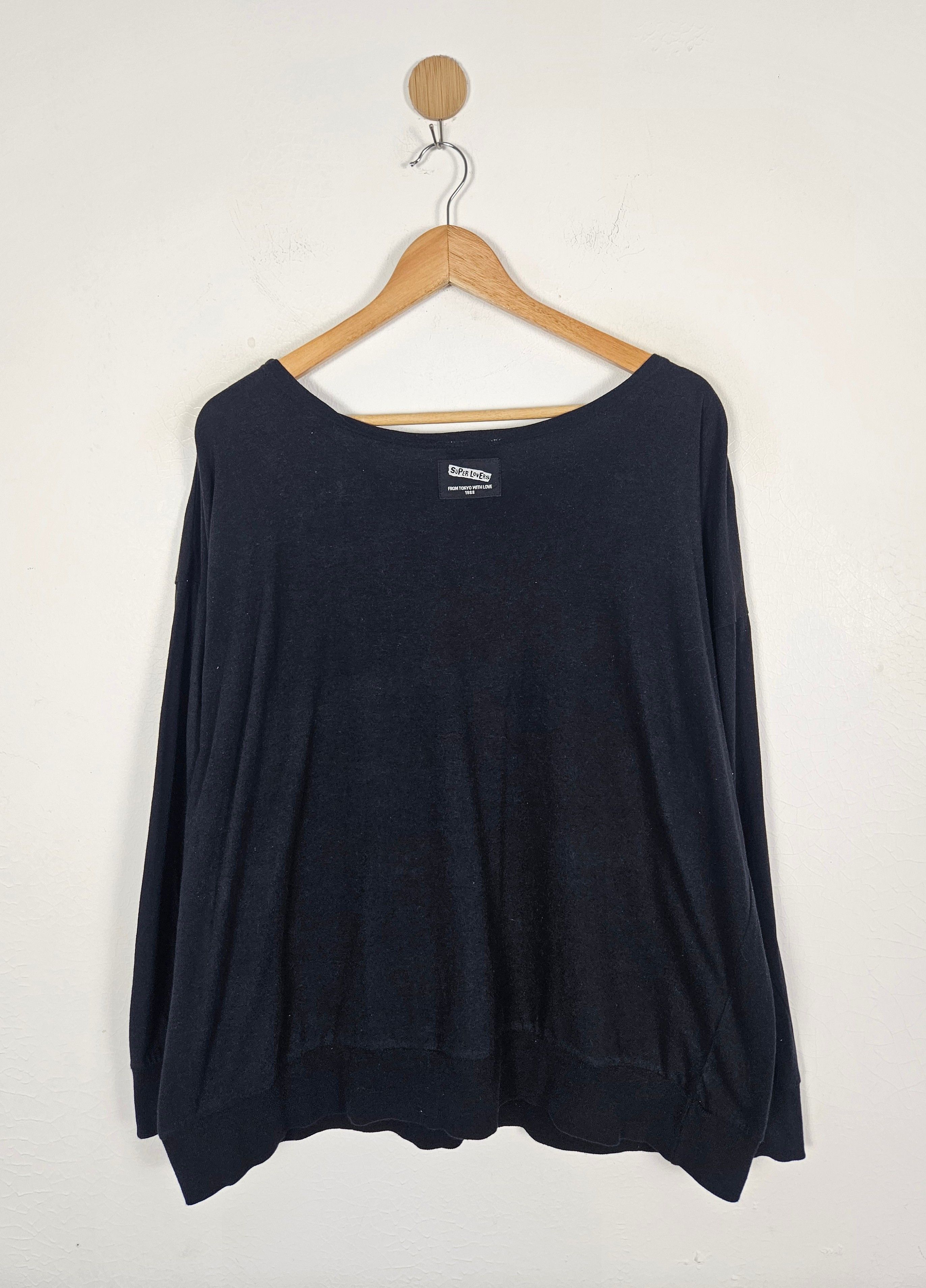 Japanese Brand SUPERLOVERS lovers rock japanese harajuku oversize shirt Size US XL / EU 56 / 4 - 3 Thumbnail