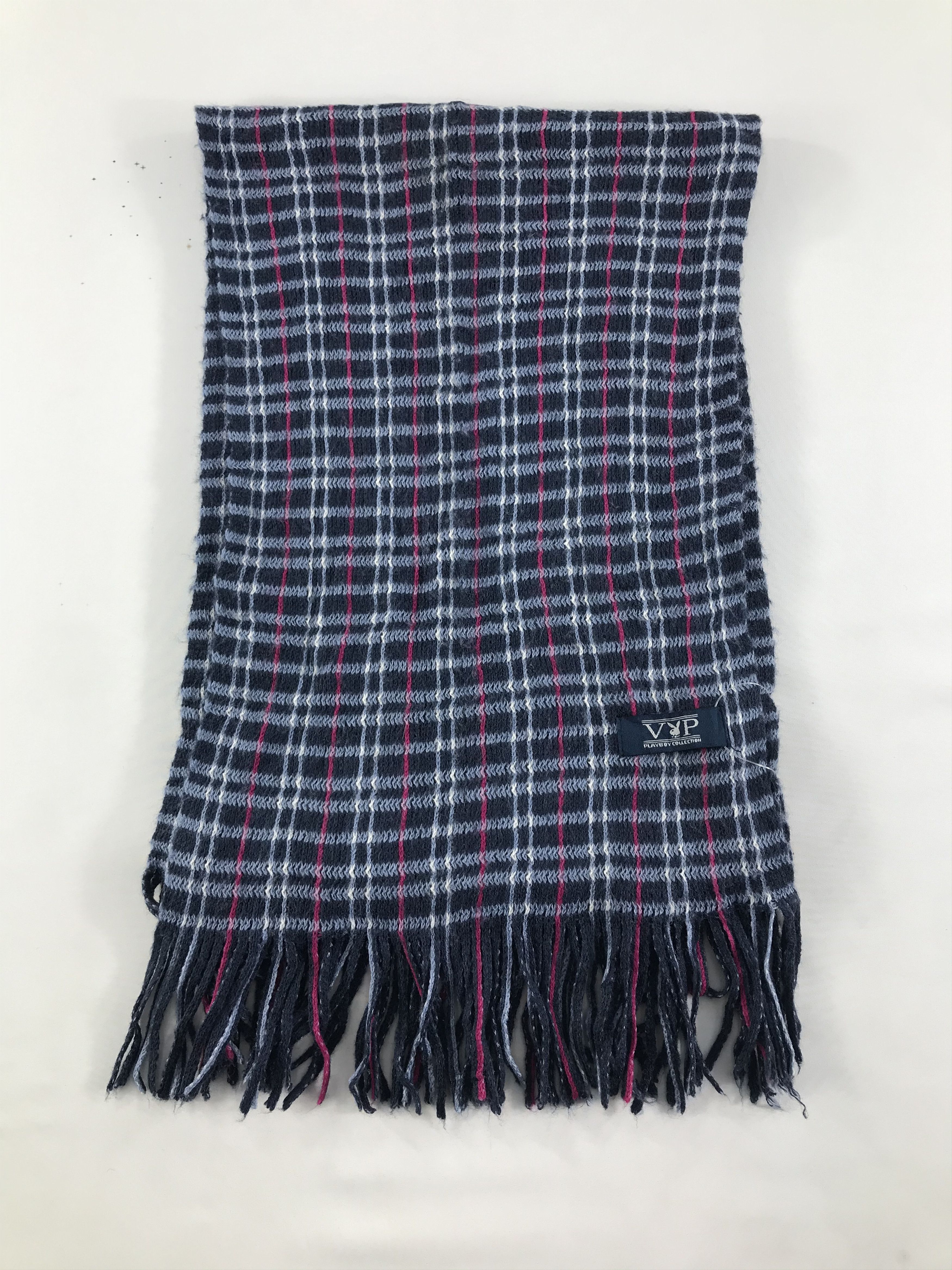 Playboy × Vintage Playboy Scarf / Muffler / Neckwear - WW2241 Size ONE SIZE - 2 Thumbnail