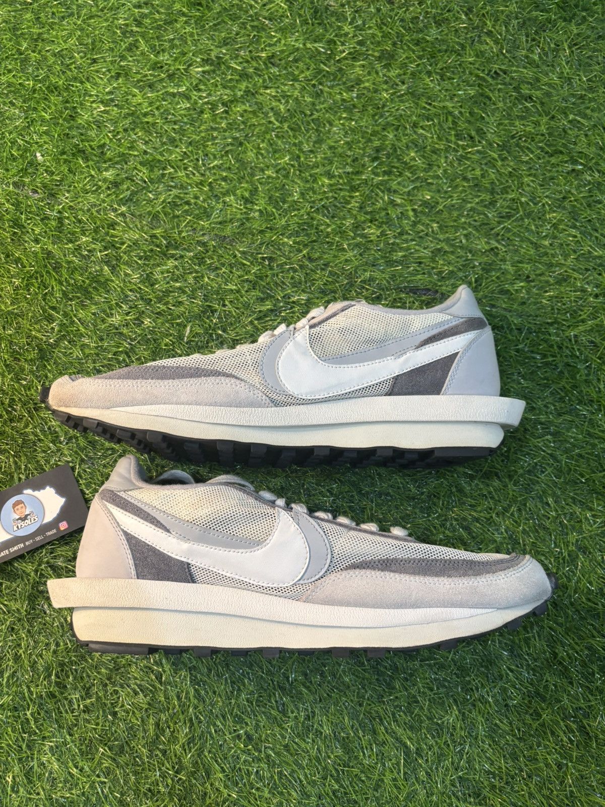 Nike Nike Sacai X LD Waffle summit white Size US 13 / EU 46 - 2 Thumbnail