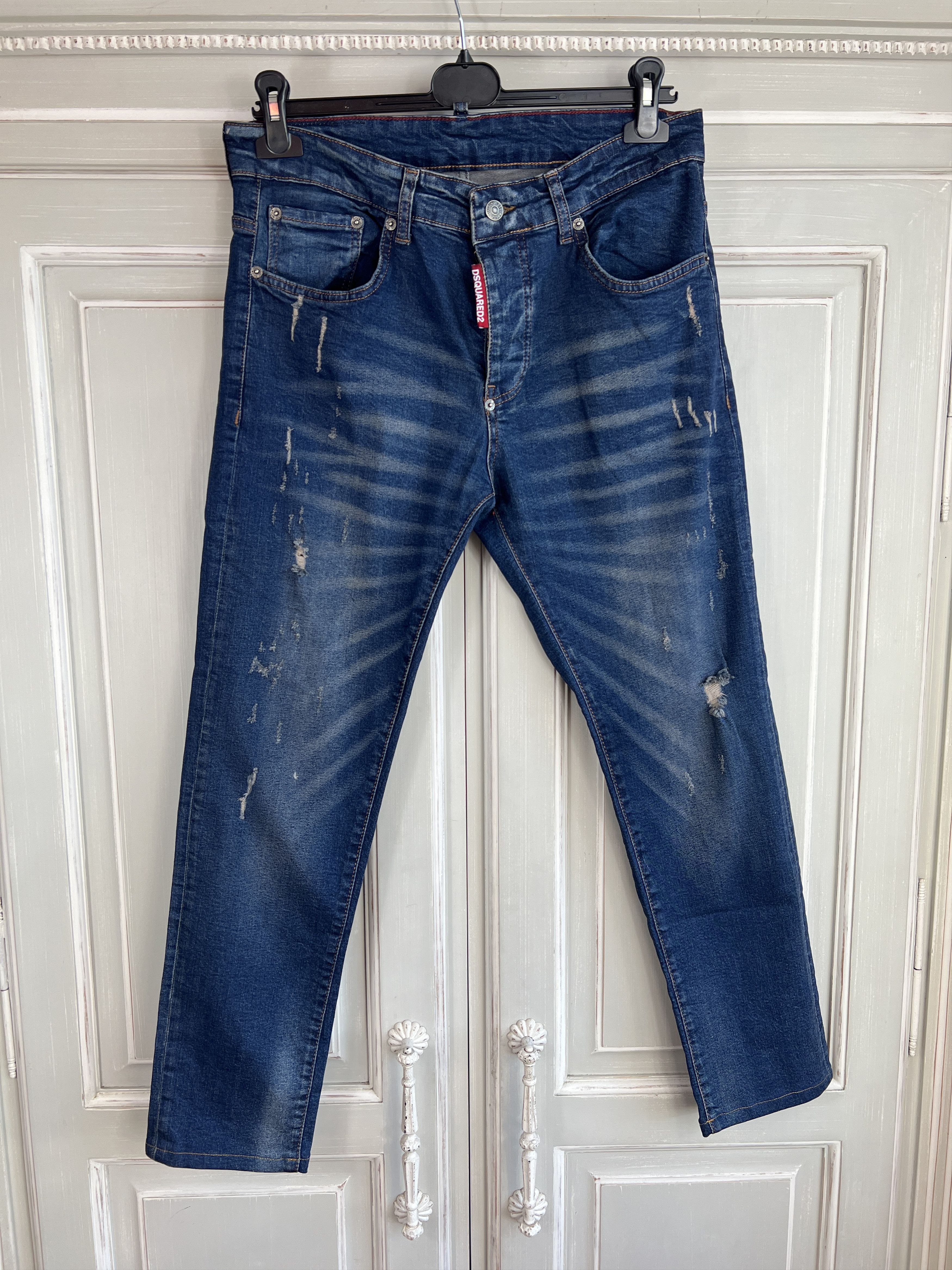 Dsquared2 DSQUARED2 JEANS NAVY PUNK DENIM Size US 32 / EU 48 - 1 Thumbnail