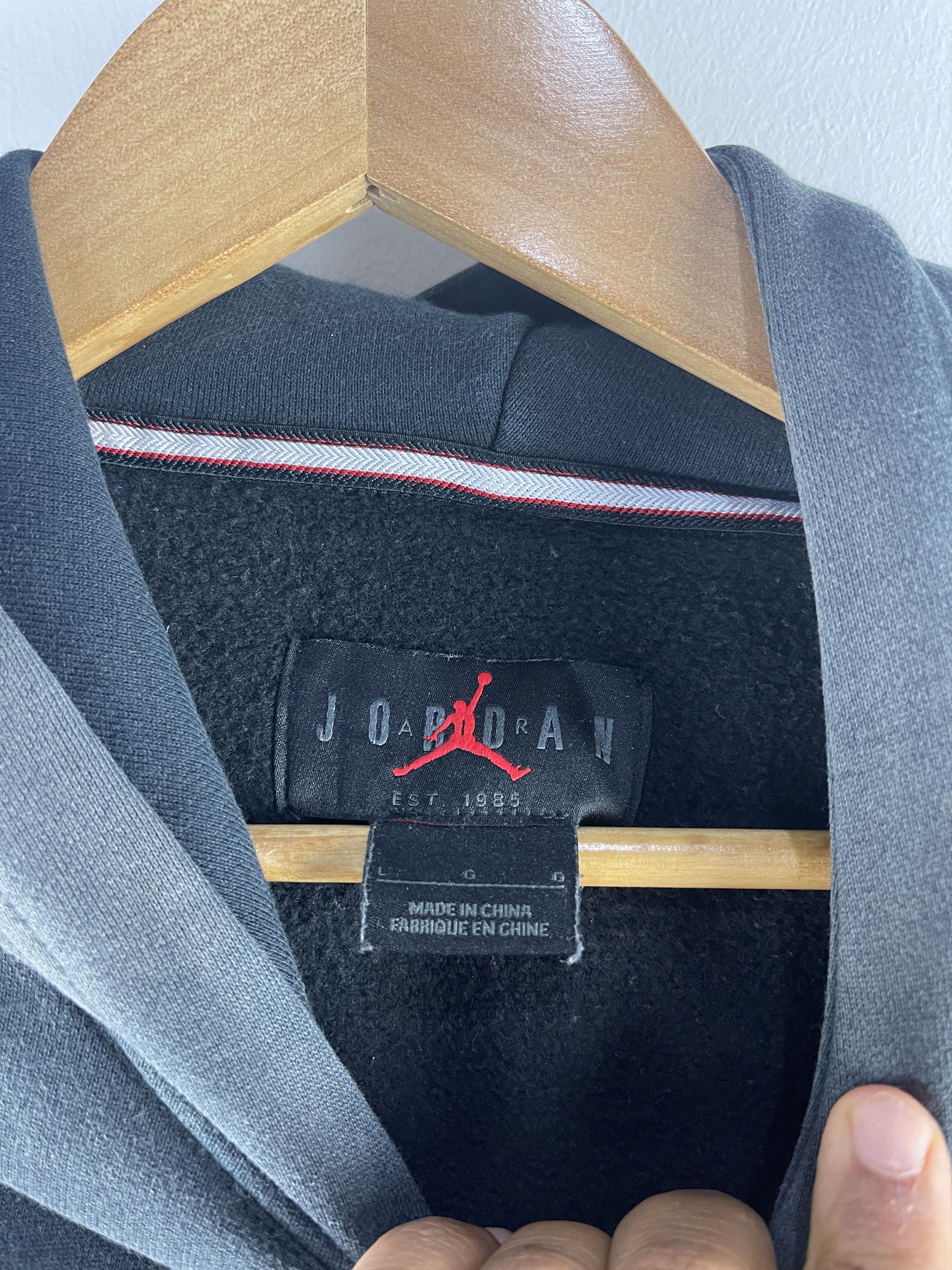Nike Nike Air Jordan Jumpman Embroidered Pullover Hoodie Size US L / EU 52-54 / 3 - 12 Thumbnail
