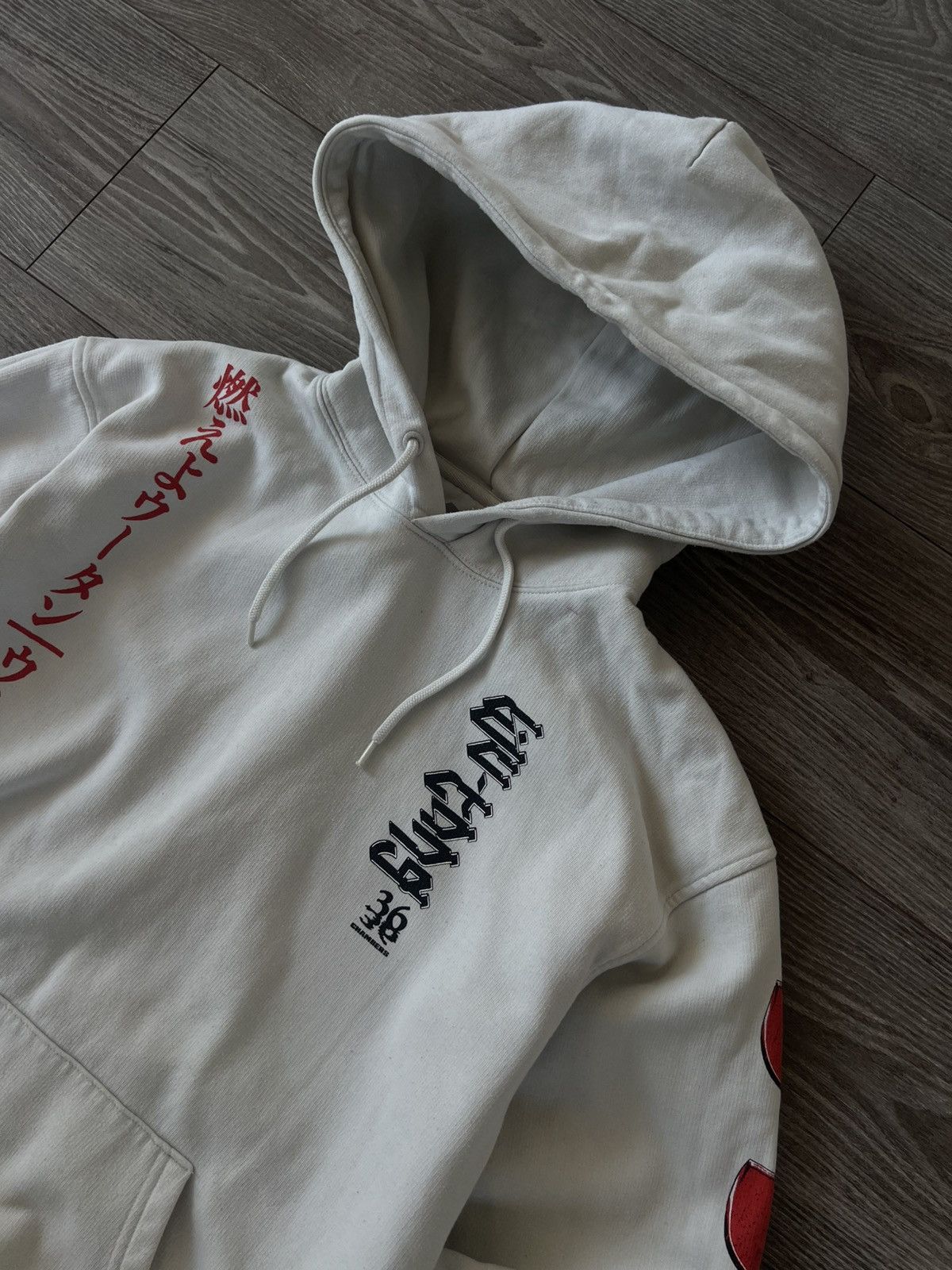 Rap Tees × Wu-Tang Clan Wu Tang Big Back Logo Overprinted Rap Hoodie Size US S / EU 44-46 / 1 - 14 Thumbnail
