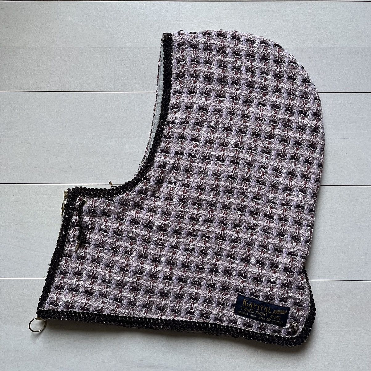 Kapital Kapital Fancy Tweed Balaclava cap hat Size ONE SIZE - 1 Thumbnail