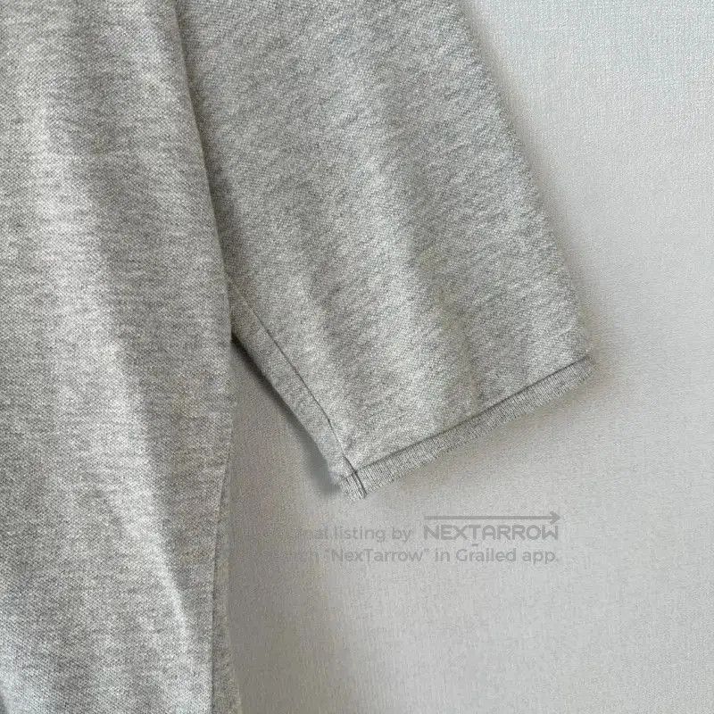 Burberry Burberry Gray Cotton Summer V-Neck T-Shirt. Size M / US 6-8 / IT 42-44 - 7 Thumbnail