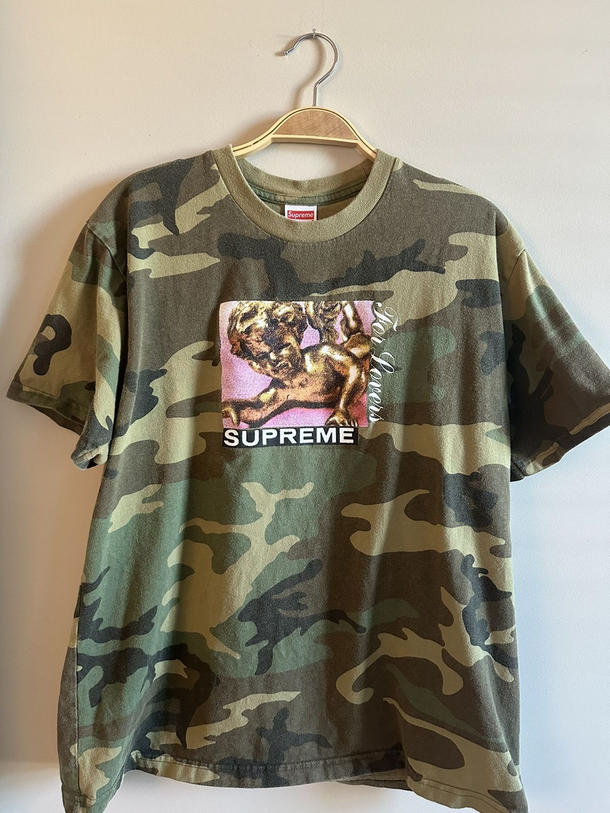 Supreme Supreme Lovers Tee Woodland Size US M / EU 48-50 / 2 - 1 Thumbnail
