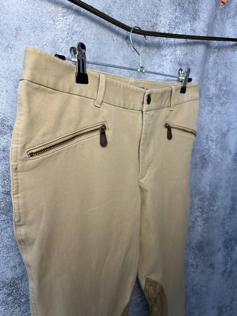 Ralph Lauren × Vintage Ralph Lauren Jodhpurs Equestrian Riding Pants Vintage Beige Size 30" / US 8 / IT 44 - 4 Thumbnail