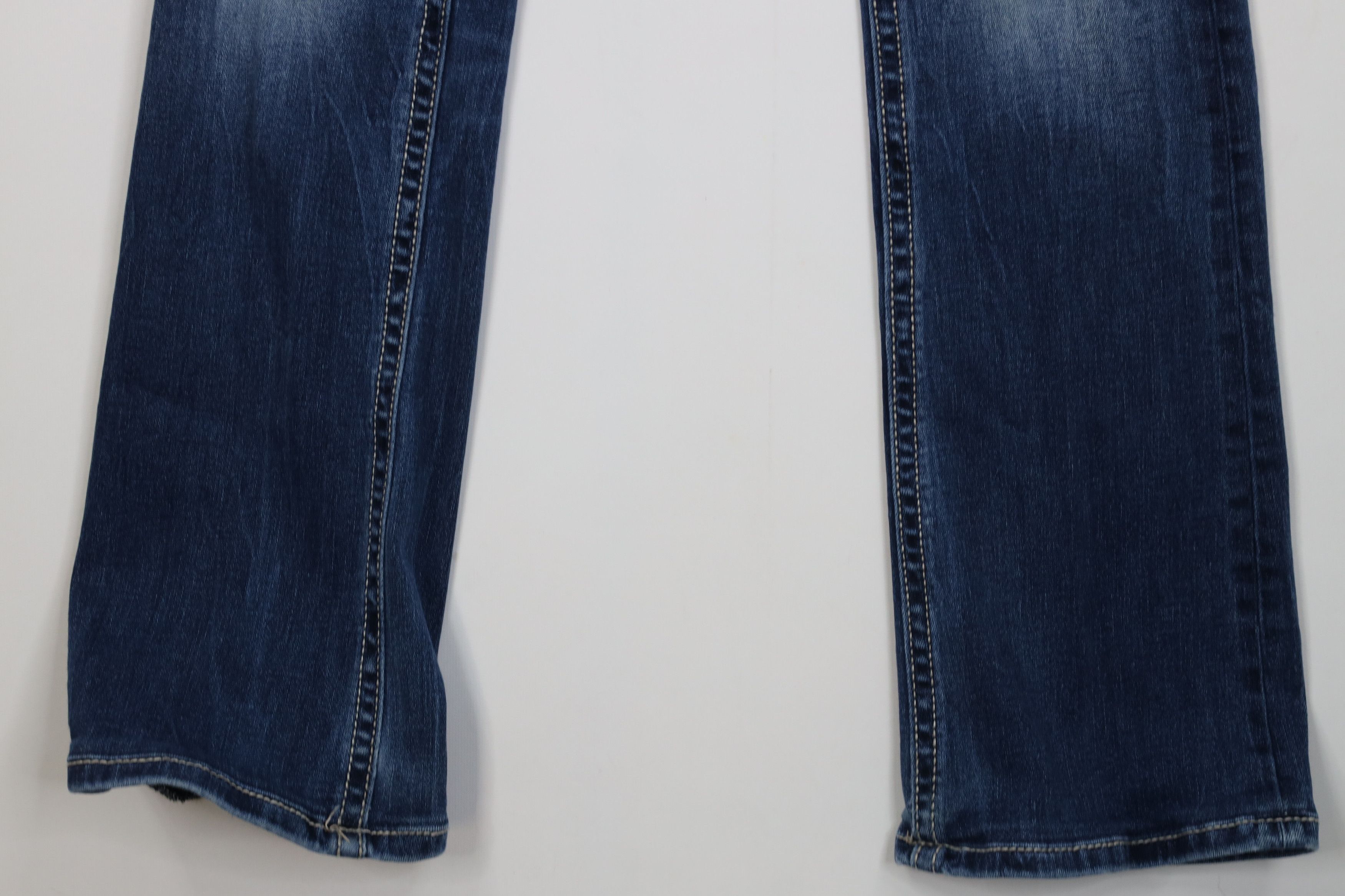 Vintage Buckle BKE Stitch Stretch Stella Slim Low Rise Bootcut Jeans Size 24" / US 00 / IT 34 - 4 Thumbnail