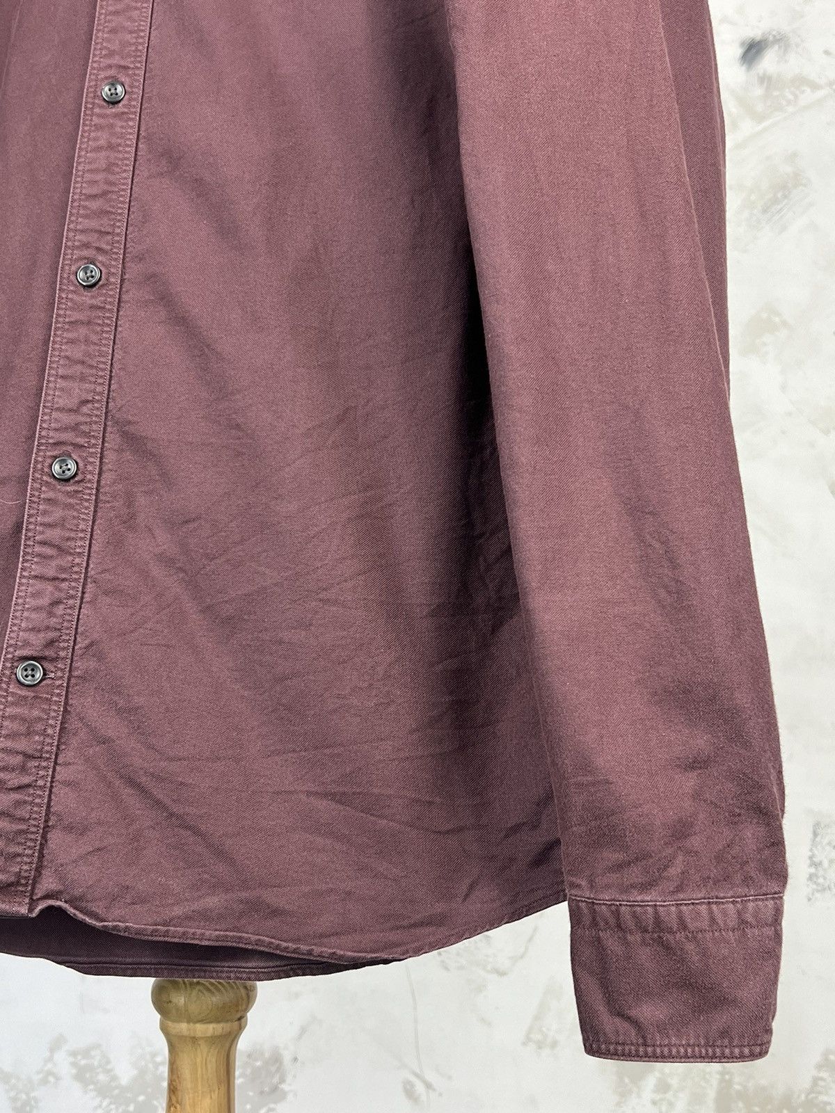 Allsaints Vintage AllSaints Button Up Shirt Size S - M Size US M / EU 48-50 / 2 - 3 Thumbnail