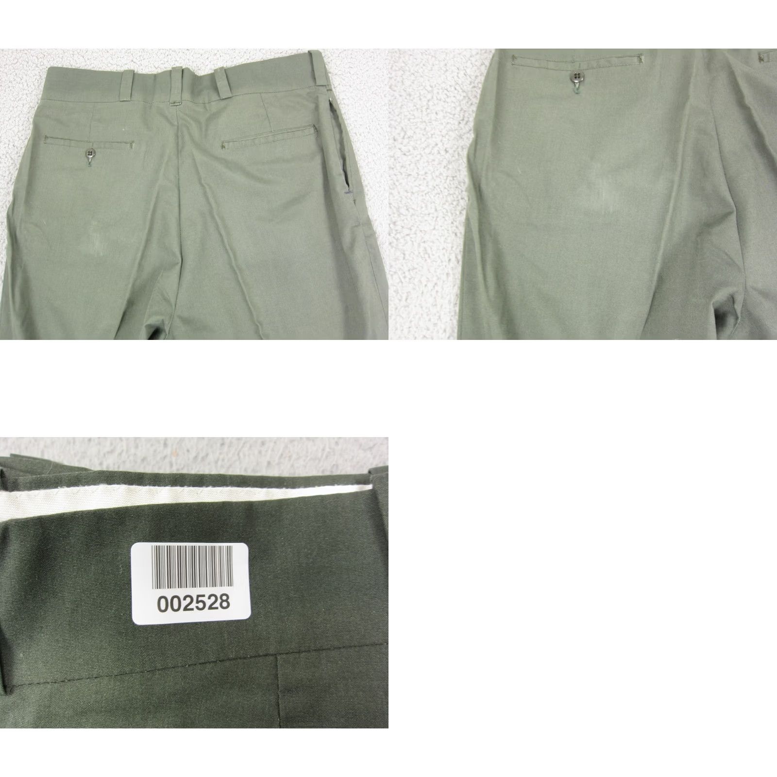 JCPenney Vintage JCPenney Big Mac Pants Mens 35L Wash & Wear Workwear Calico 60s 70s Talon Size US 35 - 10 Thumbnail