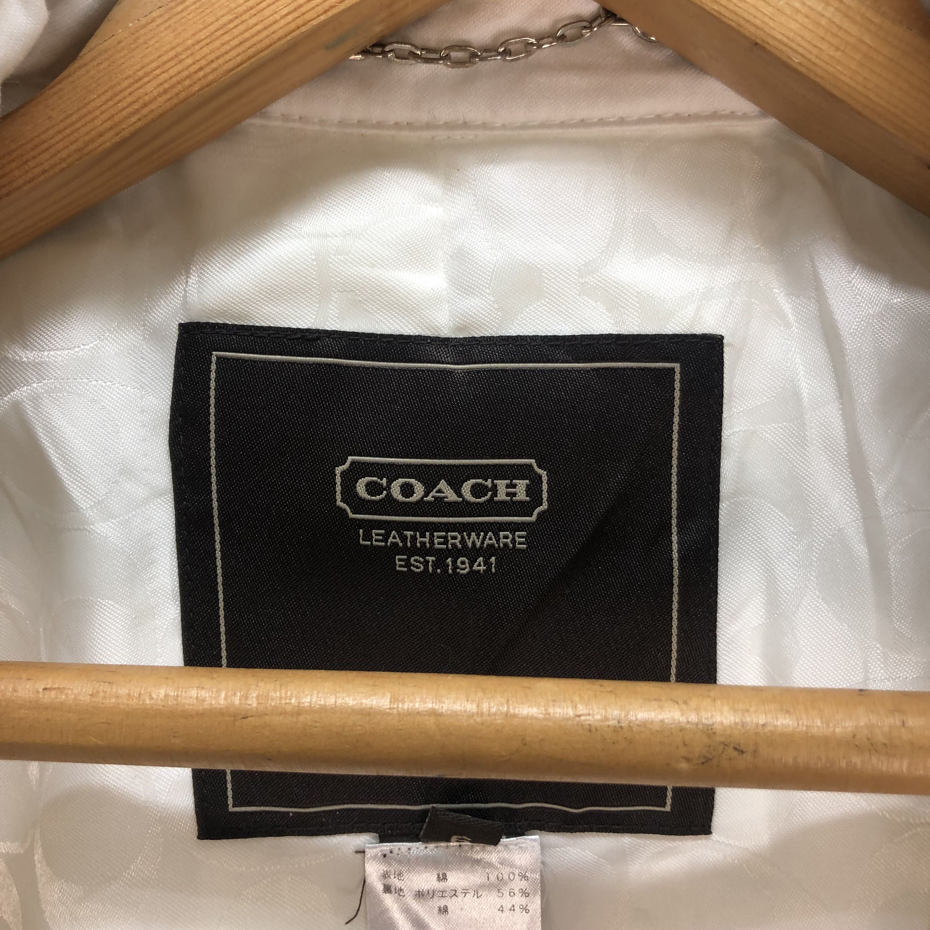 Coach COACH DOUBLE BREASTED COAT #6842-87 Size S / US 4 / IT 40 - 10 Thumbnail