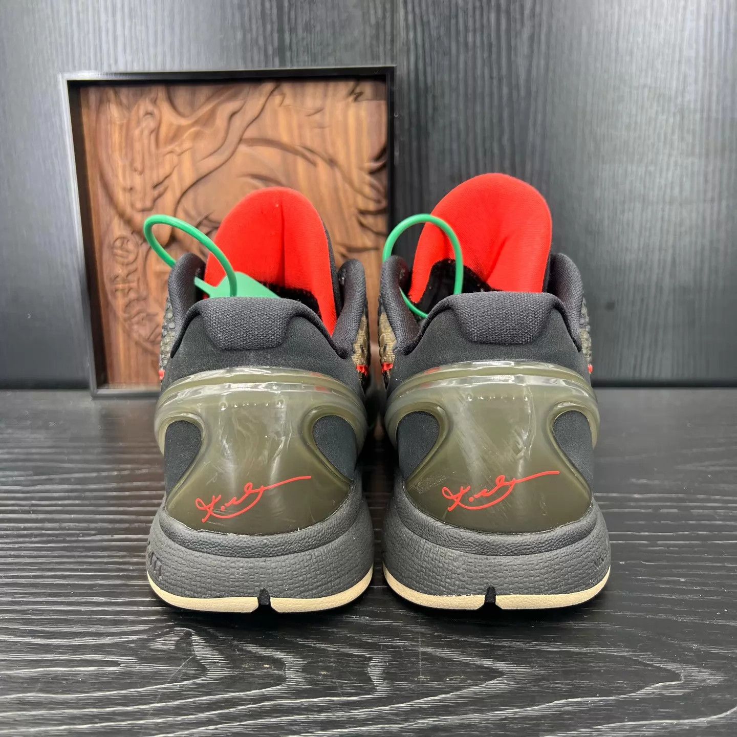 Nike zk6 Black Red Camo Size 42 Original Box Like New Size US 8.5 / EU 41-42 - 7 Thumbnail