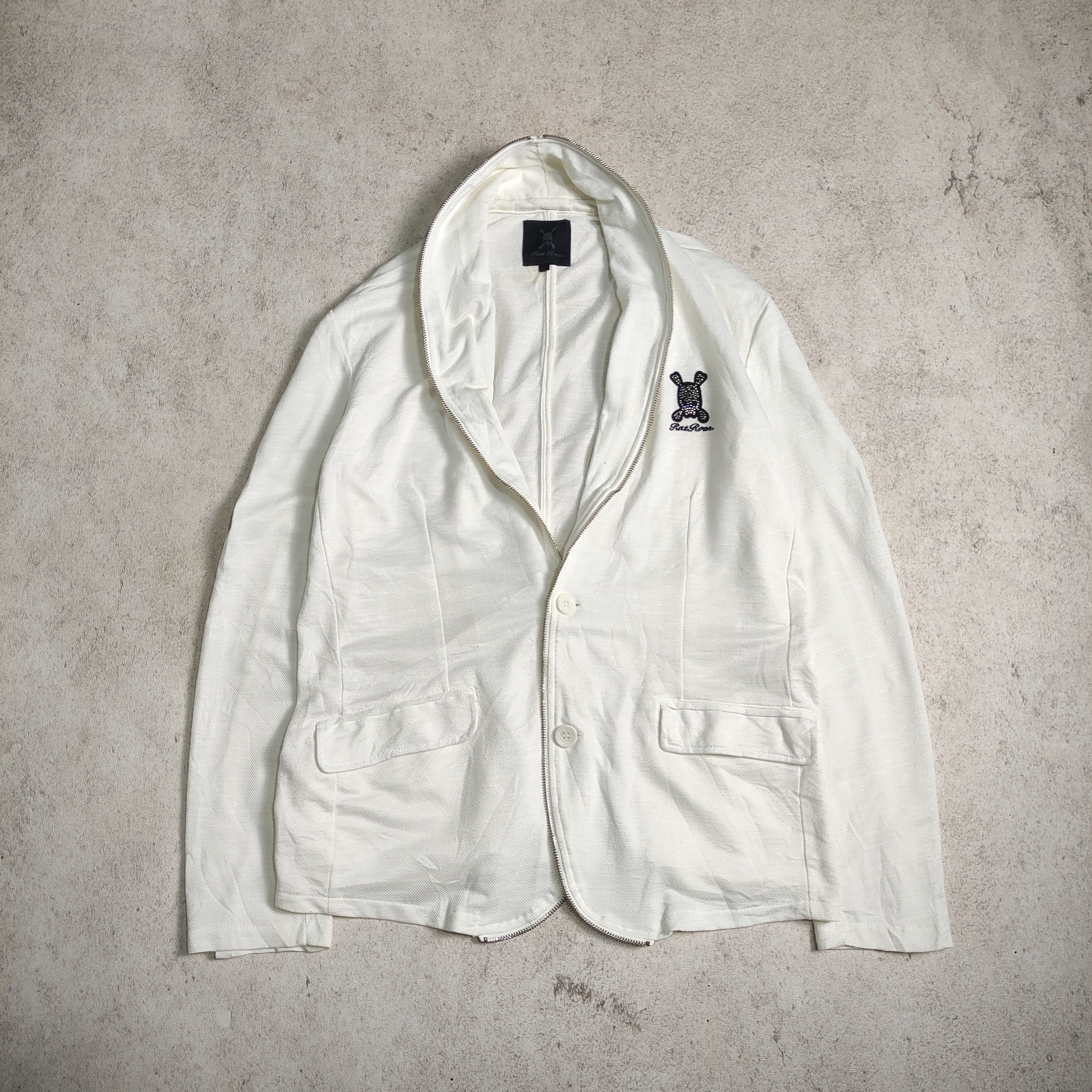 Japanese Brand Rat Roen Cardigan Outer Japanese brand style LGB kmrii Size US L / EU 52-54 / 3 - 2 Thumbnail