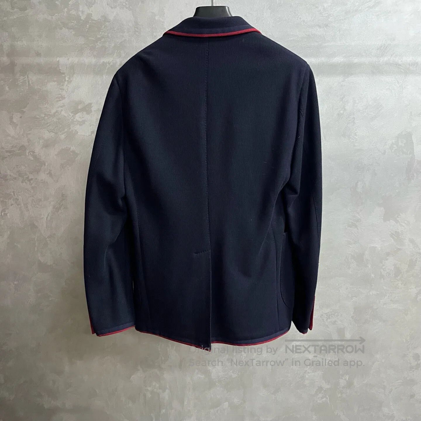 Gucci Guicci Deep blue blended fabric lining suit jacket| Size US M / EU 48-50 / 2 - 5 Thumbnail