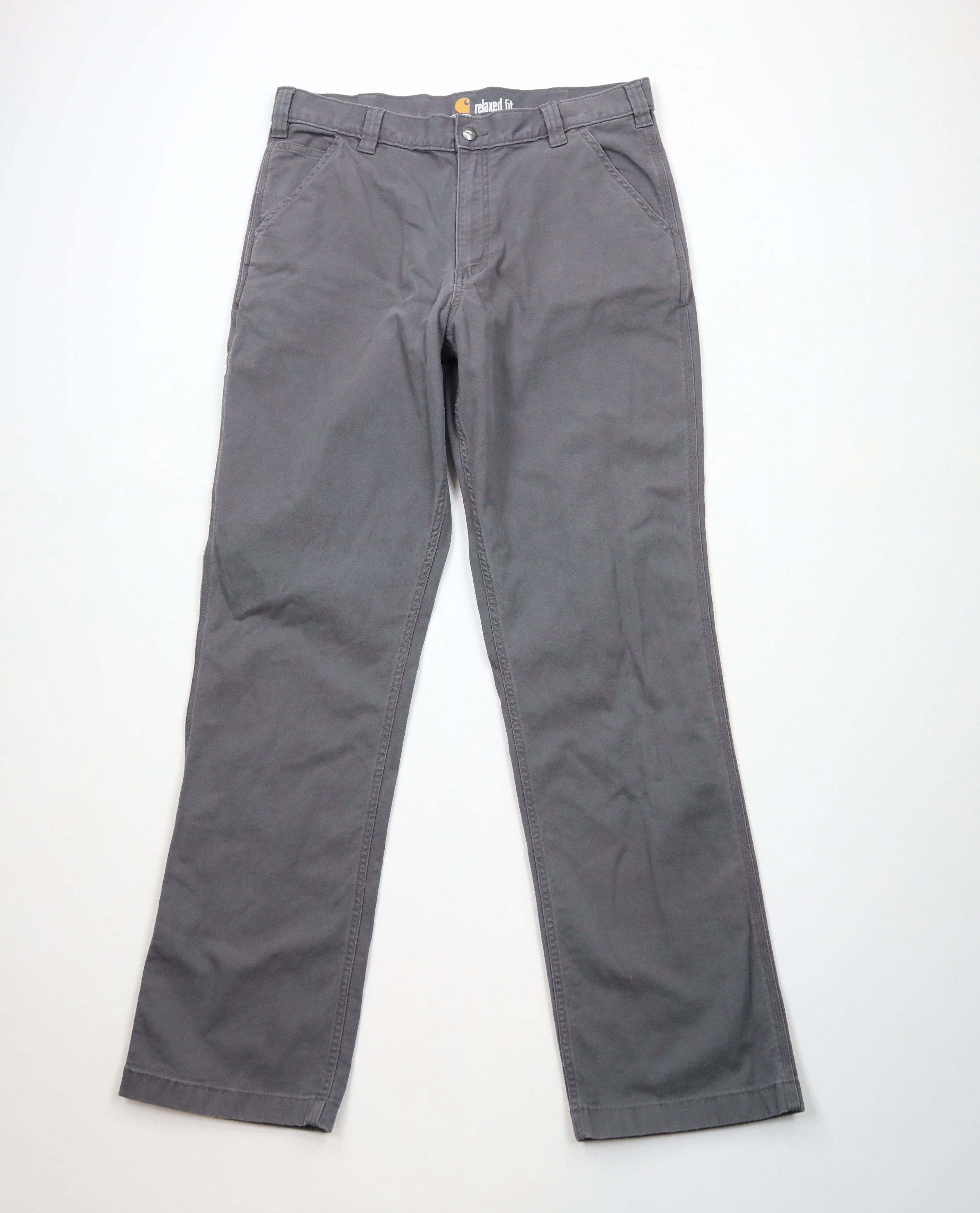 Carhartt × Vintage Vintage Y2K Carhartt Spell Relaxed Fit Wide Leg Pants Gray Size US 36 / EU 52 - 1 Thumbnail