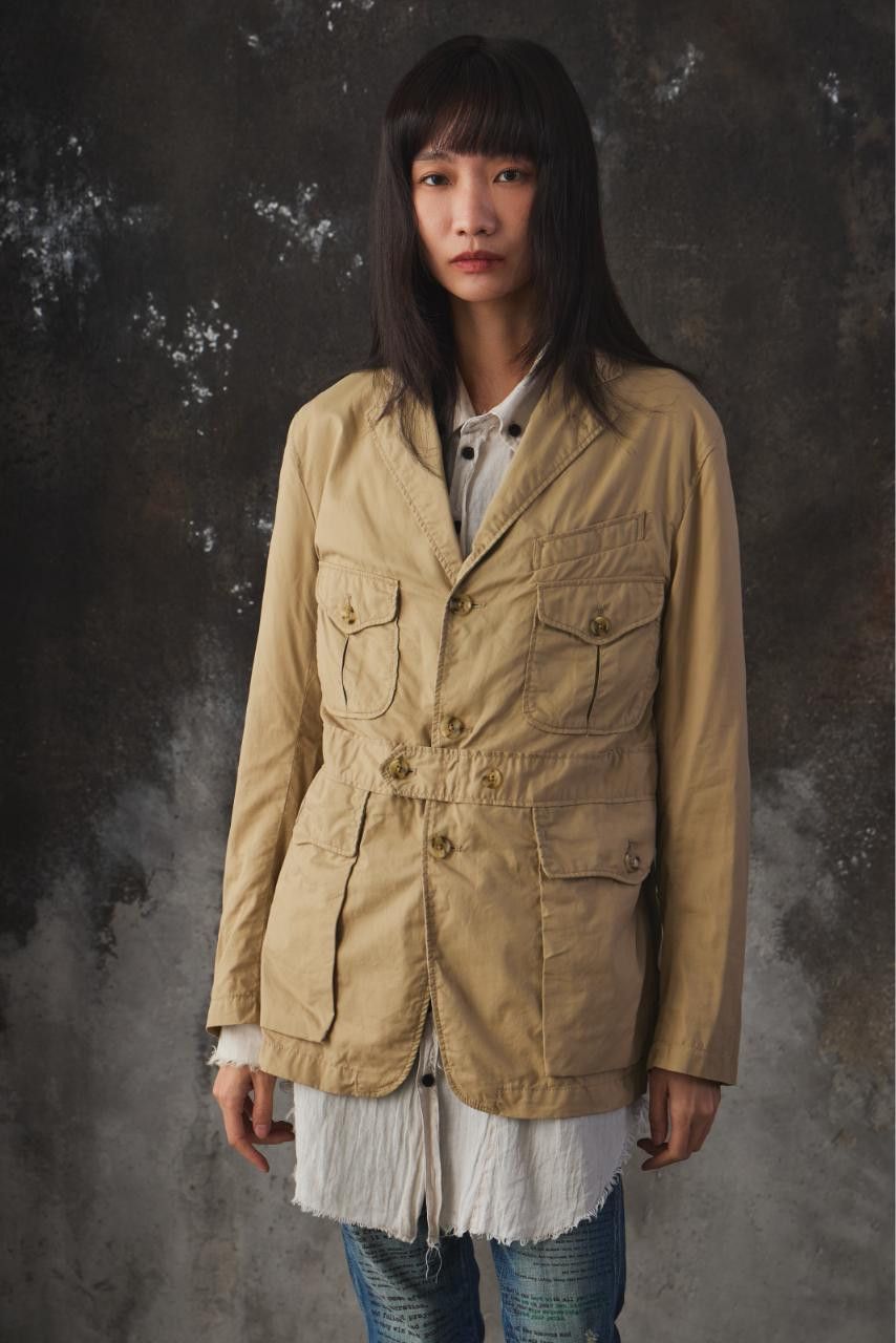 Engineered Garments Engineered Garments KHAKI Folk Jacket Size US S / EU 44-46 / 1 - 2 Thumbnail